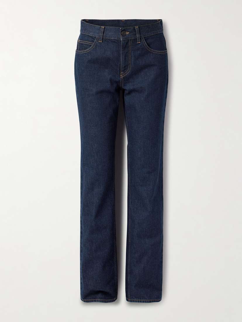 The Row Carlyl High-rise Straight-leg Jeans