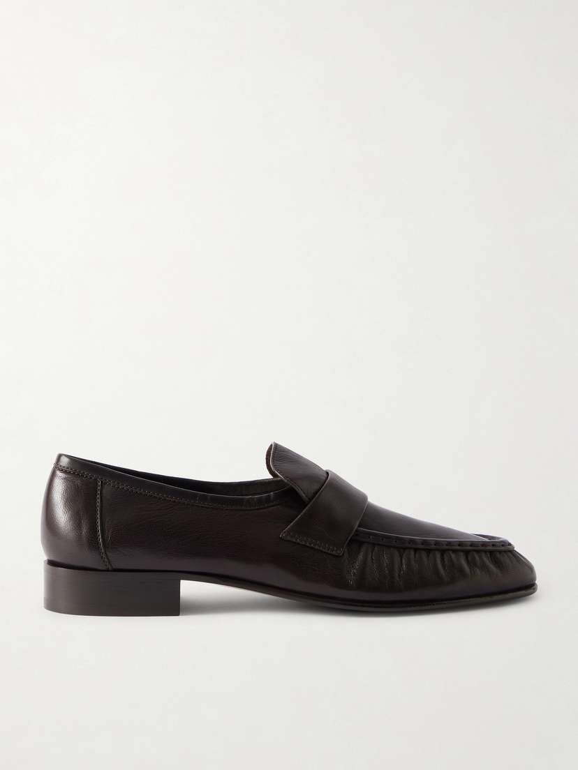 The Row Leather Loafers