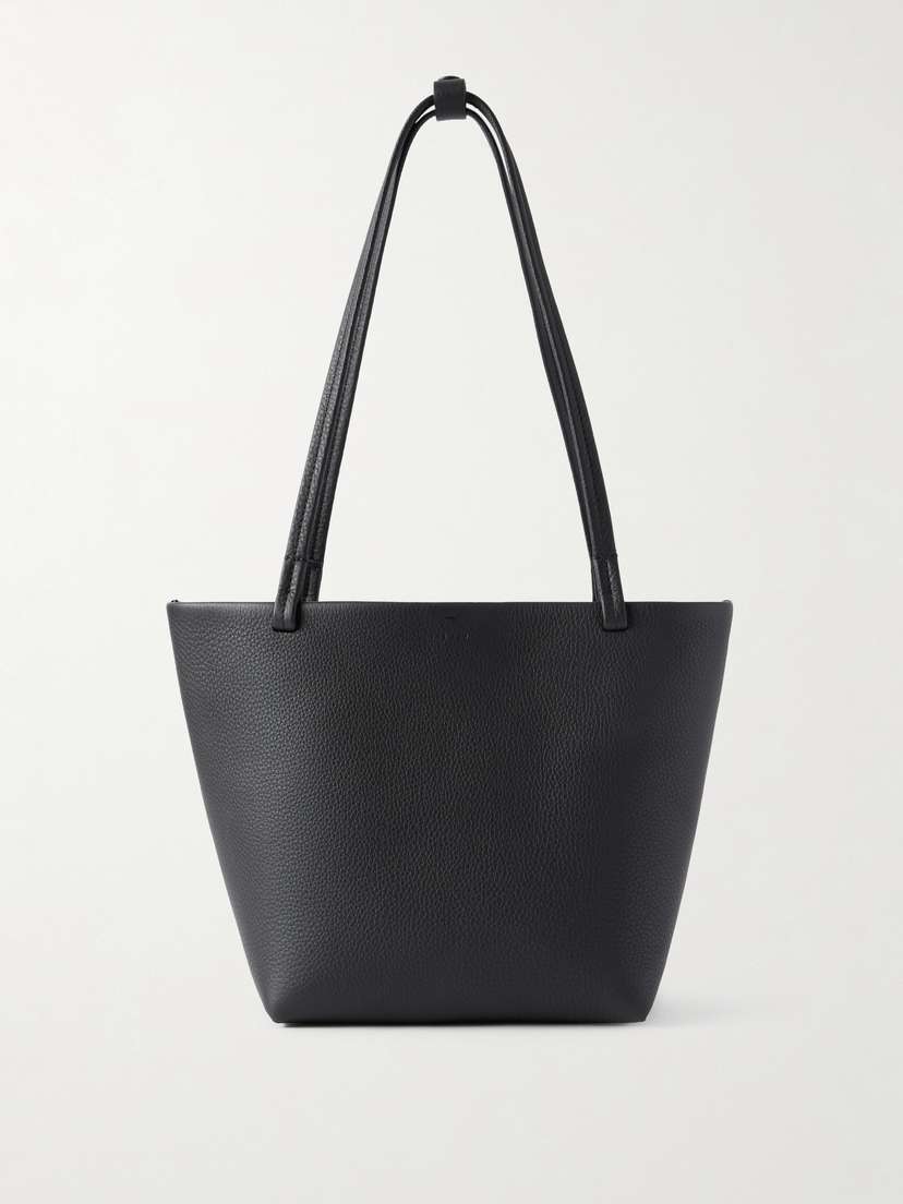 The Row Park Medium Textured-leather Tote