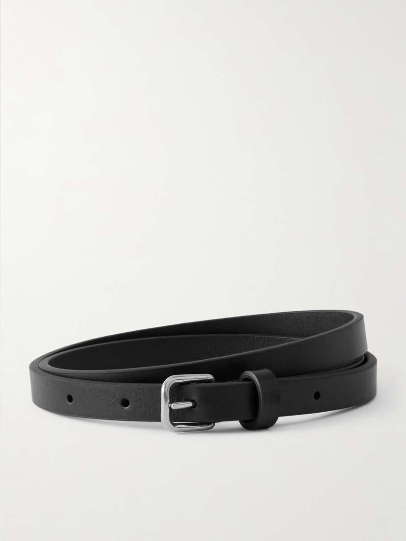 The Row Textured-leather Belt