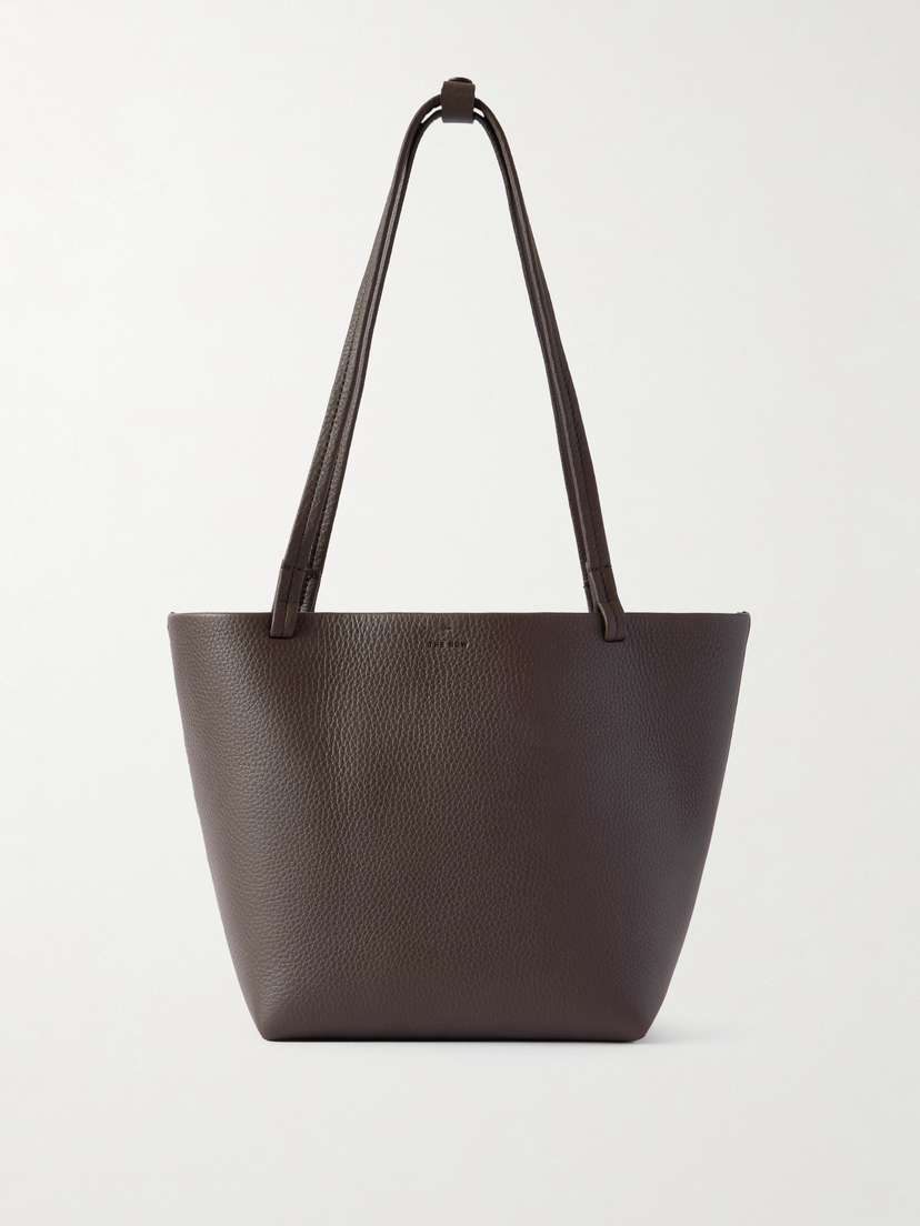 The Row Park Medium Textured-leather Tote