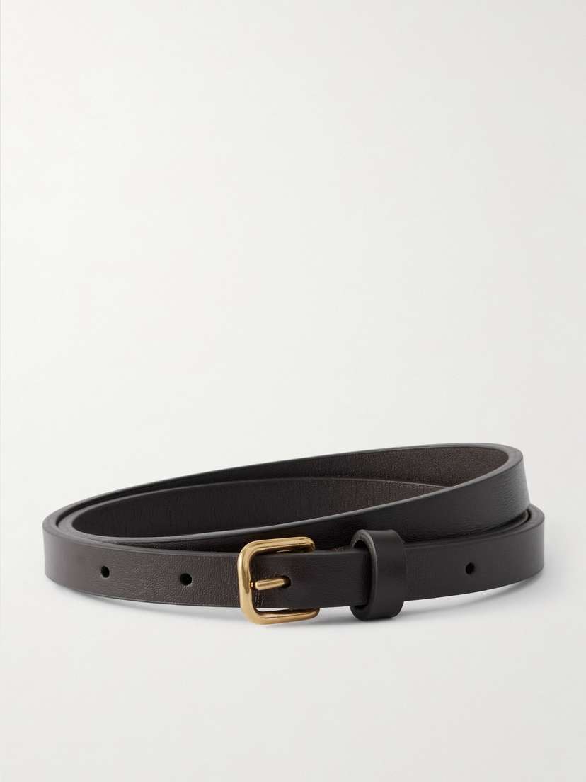 The Row Textured-leather Belt