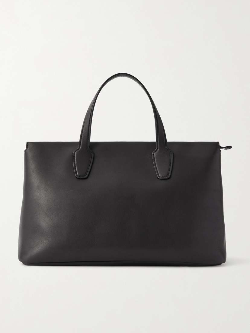 The Row Marcel Textured-leather Tote