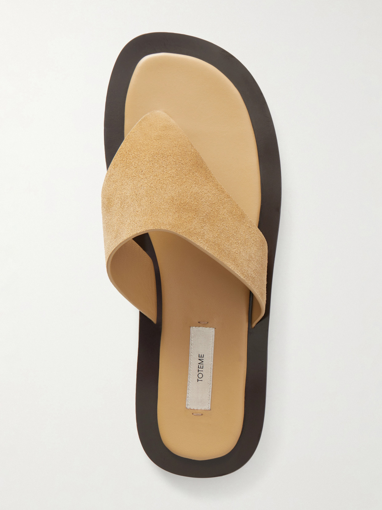 Suede Thong Sandals