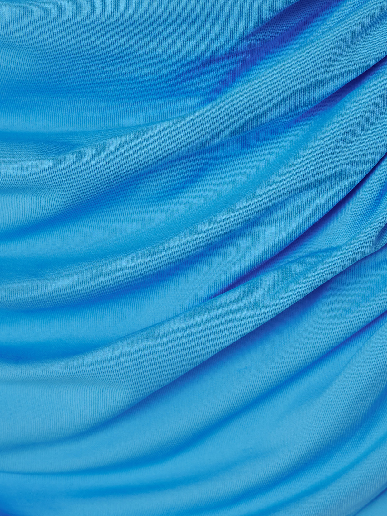 Melissa Odabash Sydney Strapless Ruched Swimsuit In Blue