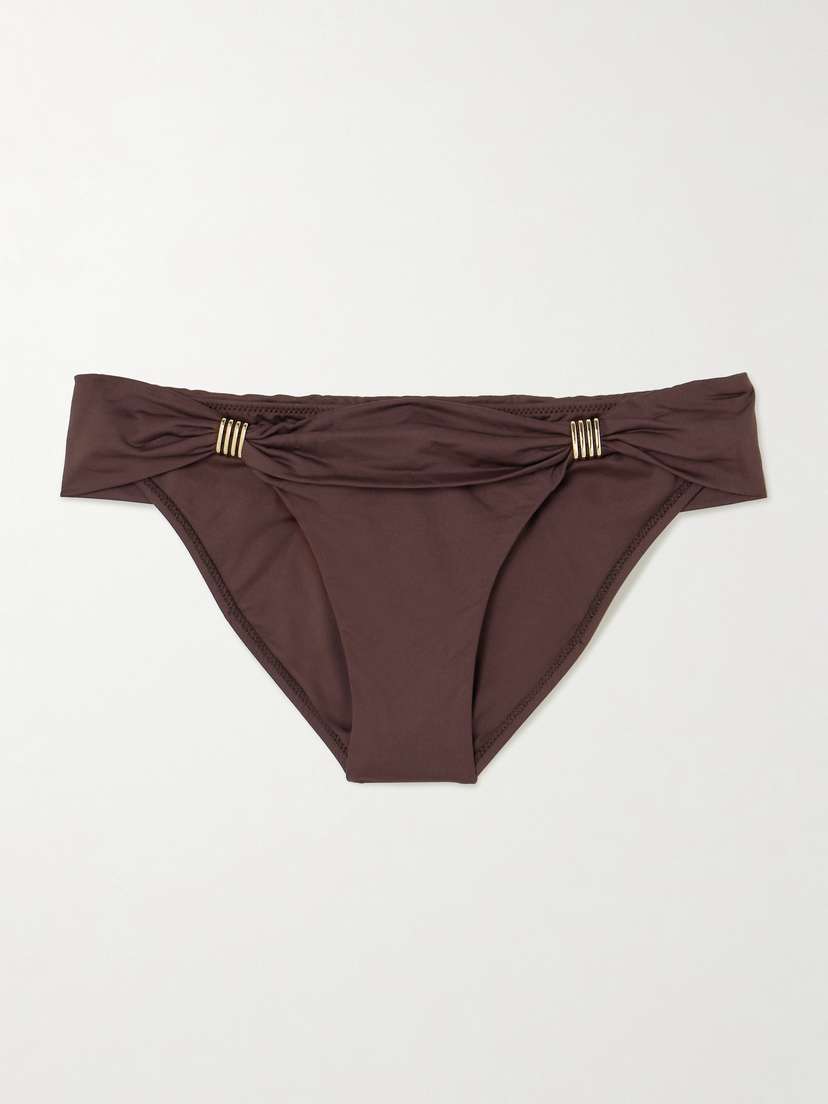 Melissa Odabash Grenada Embellished Bikini Briefs