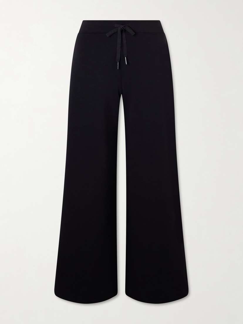 Spanx Airessentials Stretch-jersey Wide-leg Sweatpants