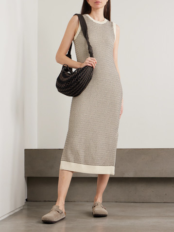 Varley Sadia cotton midi dress