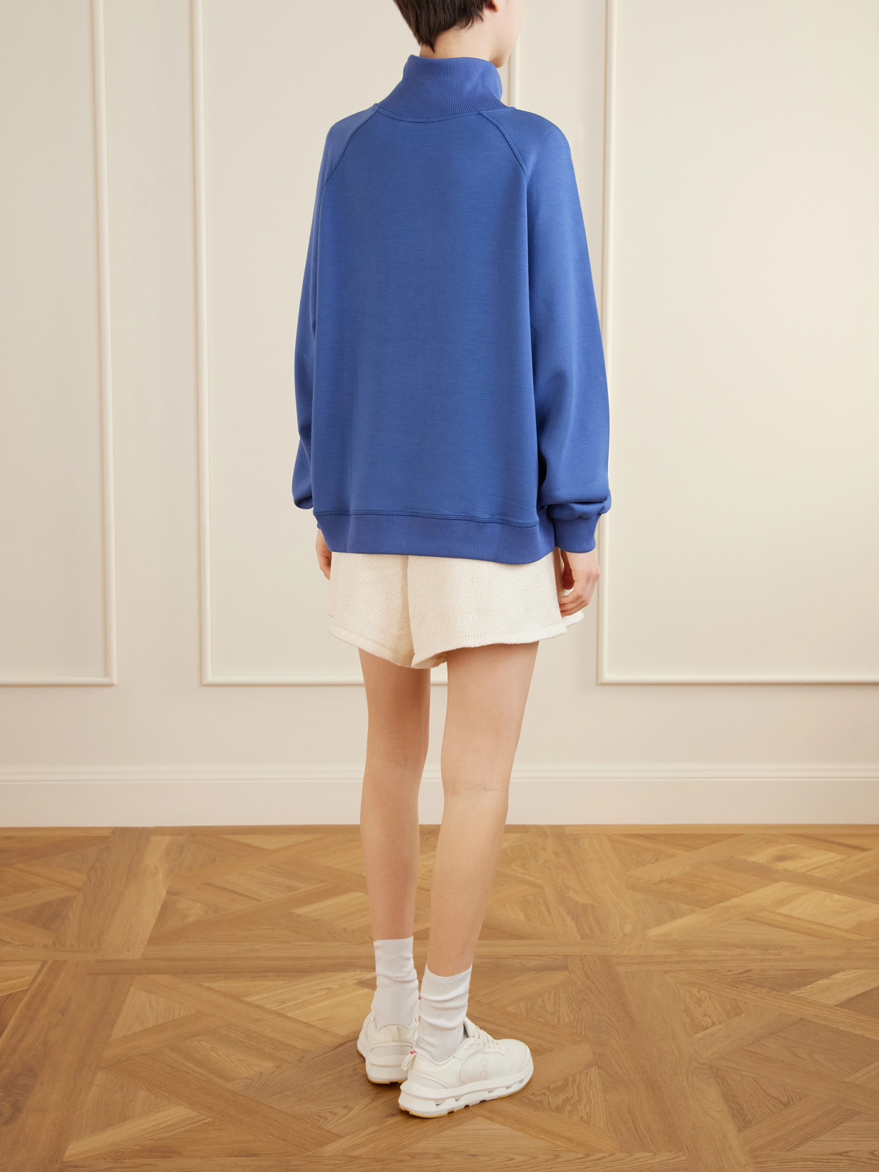 Selene Jersey Half-Zip Sweater