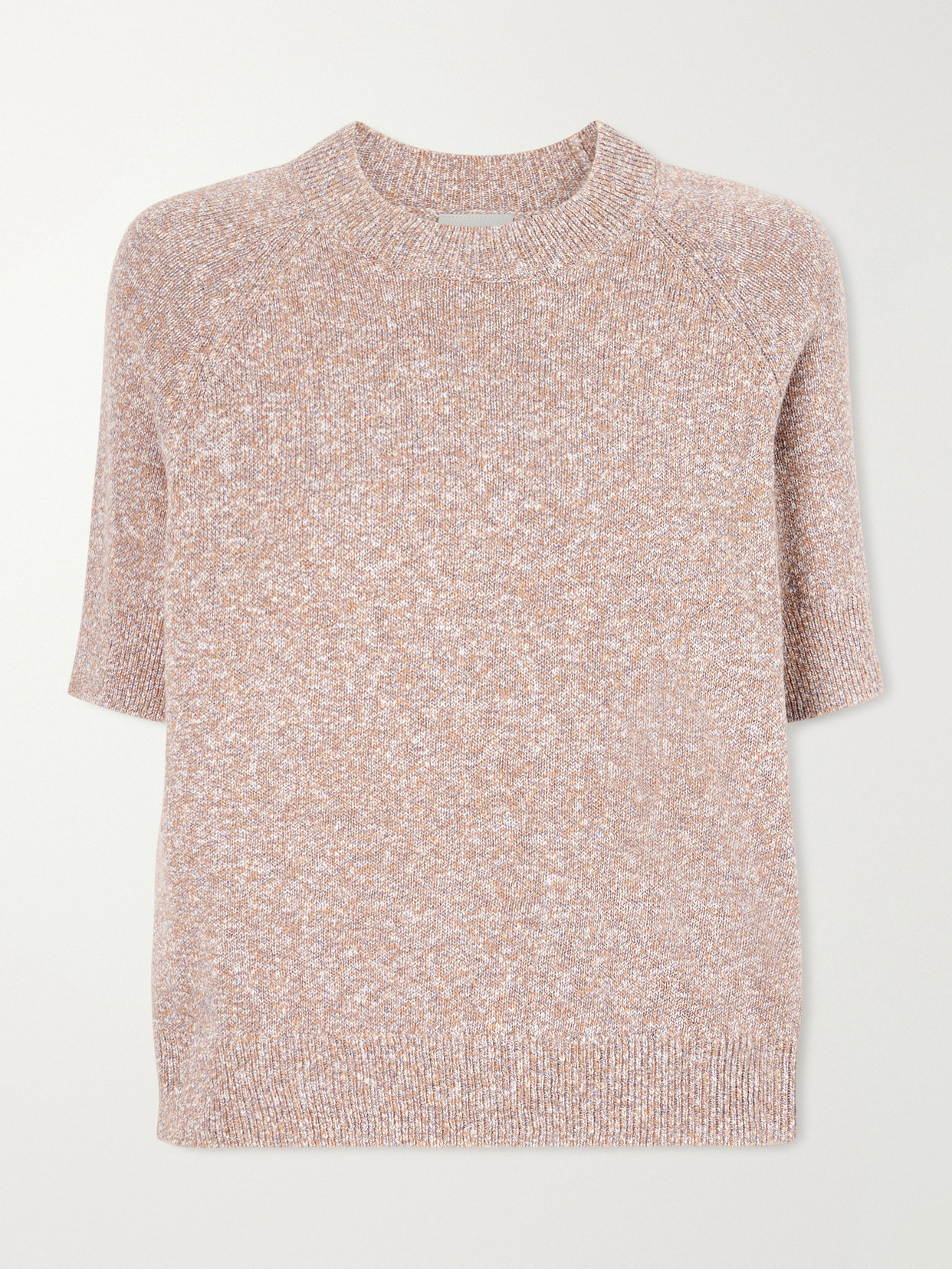 Cotton And Linen-Blend T-Shirt