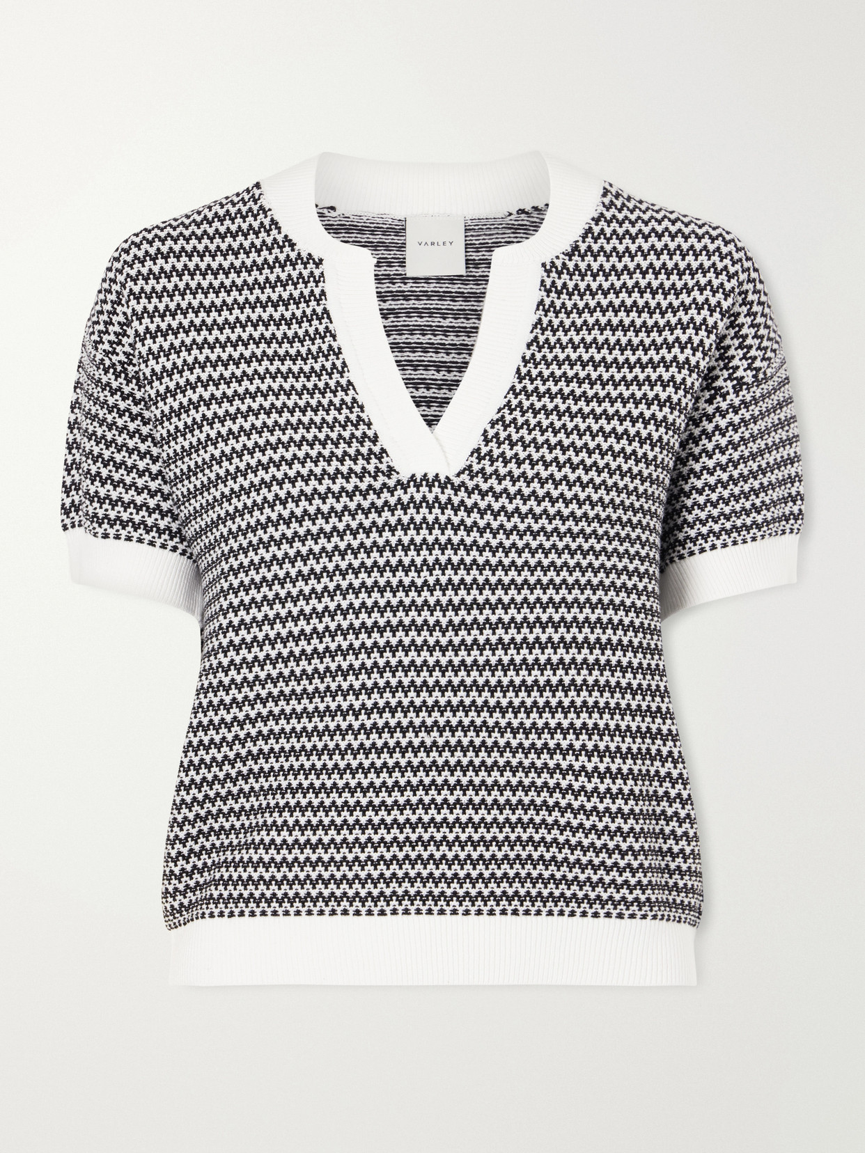 Dora Striped Knitted Cotton Top
