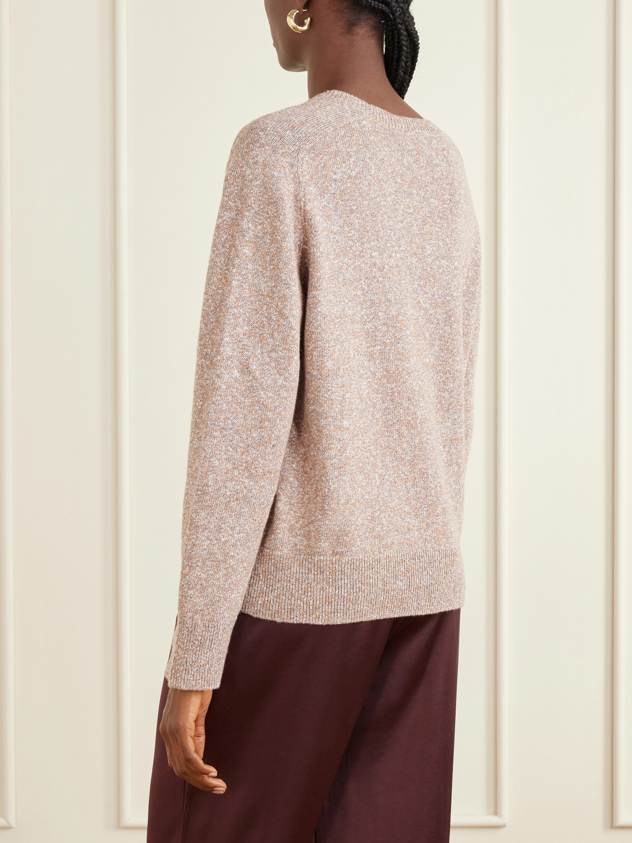 Organic Cotton And Linen-Blend Sweater