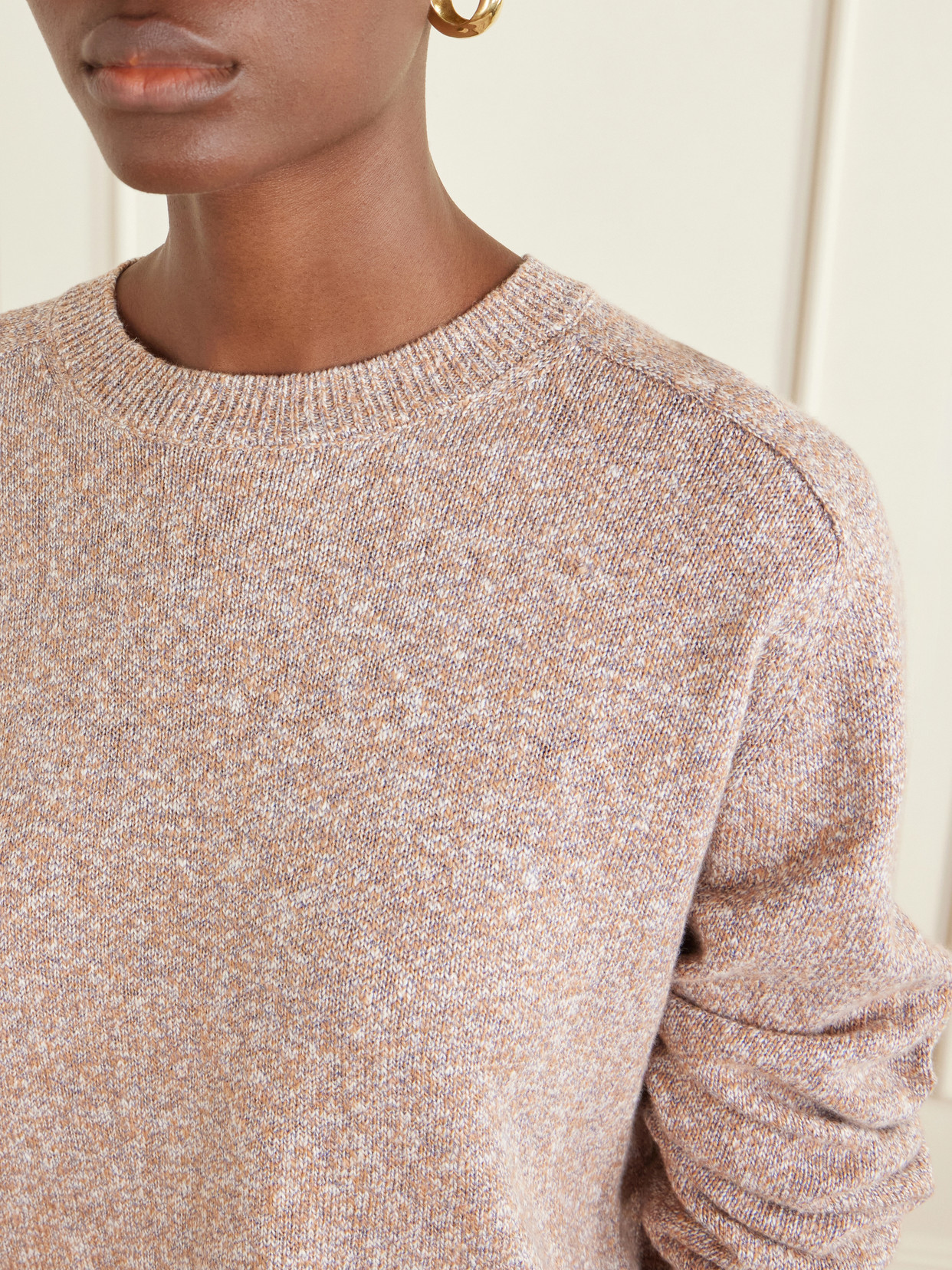 Organic Cotton And Linen-Blend Sweater