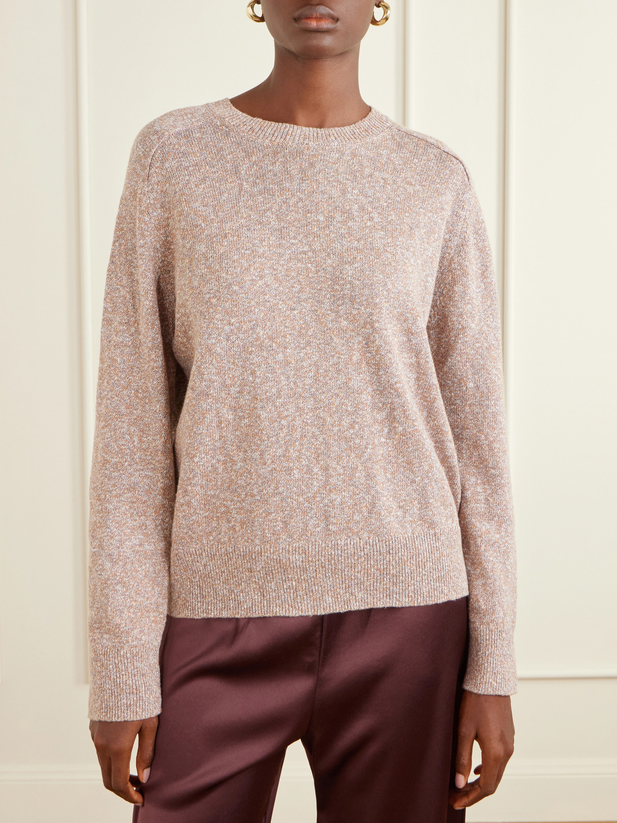 Organic Cotton And Linen-Blend Sweater