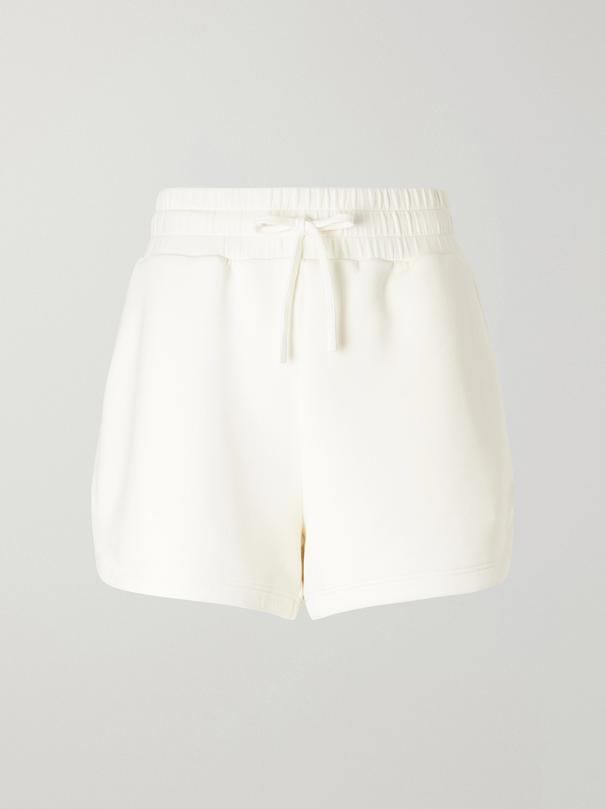 Varley - Coulter Jersey High-rise Shorts - Neutrals