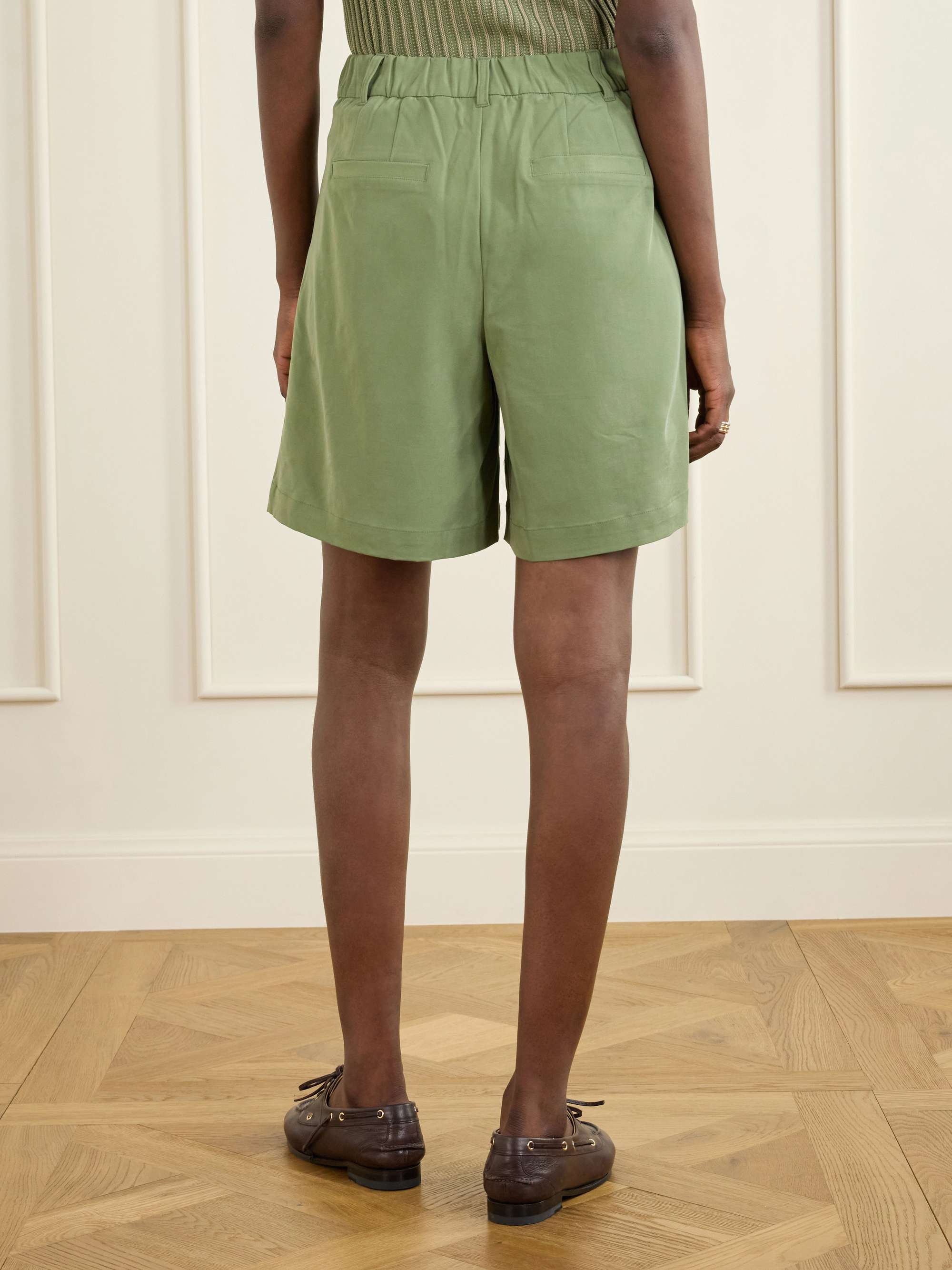VARLEY Phelan twill shorts | NET-A-PORTER