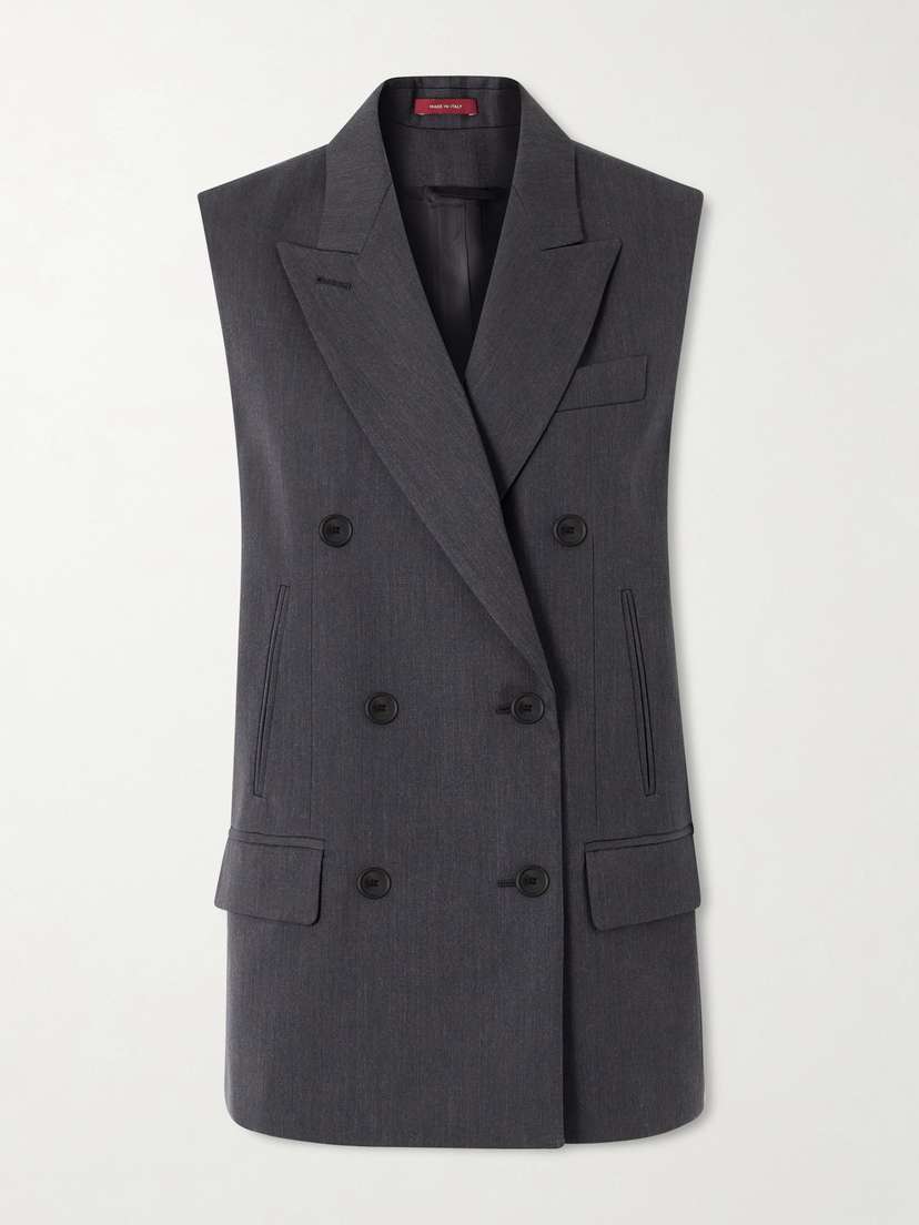 Gucci Double-breasted Wool Vest