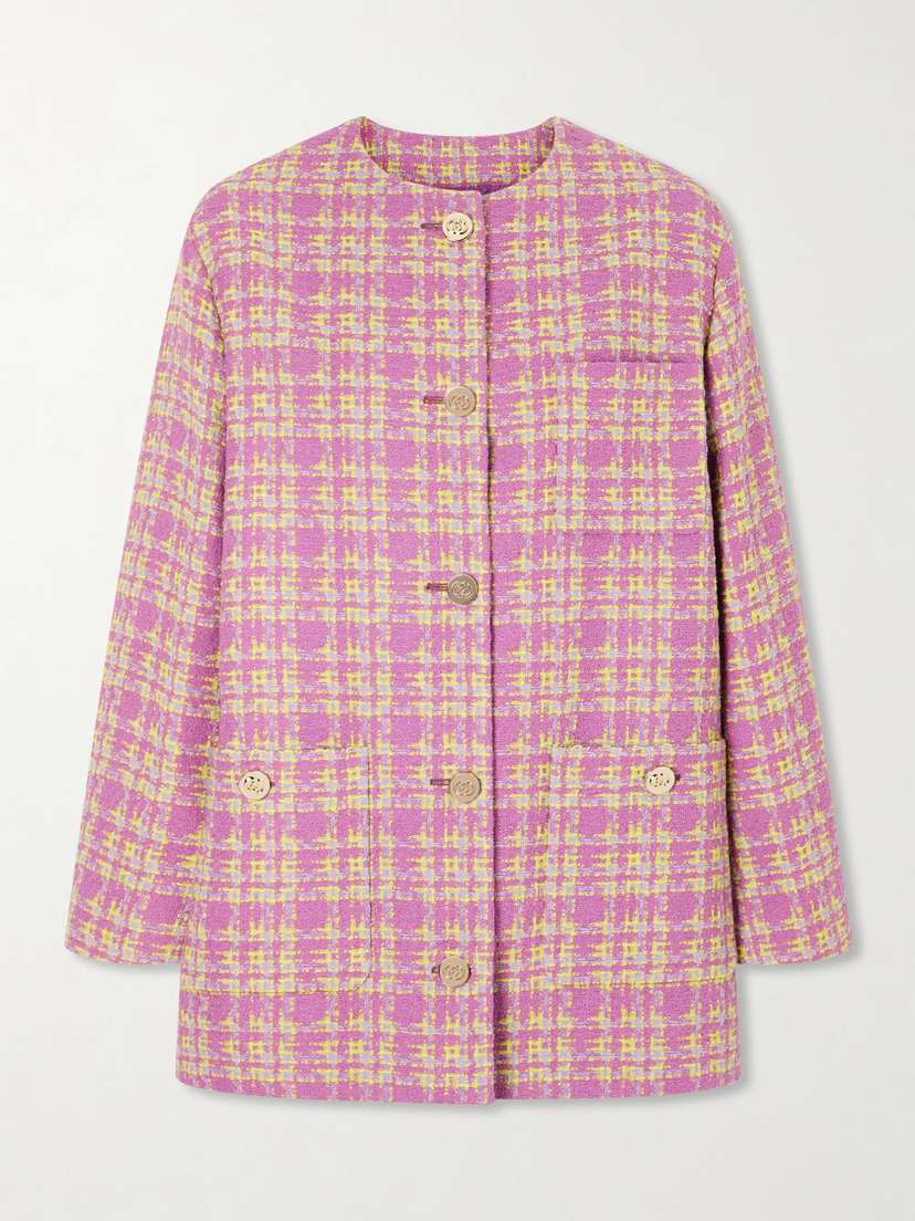Gucci Cotton-blend Tweed Blazer