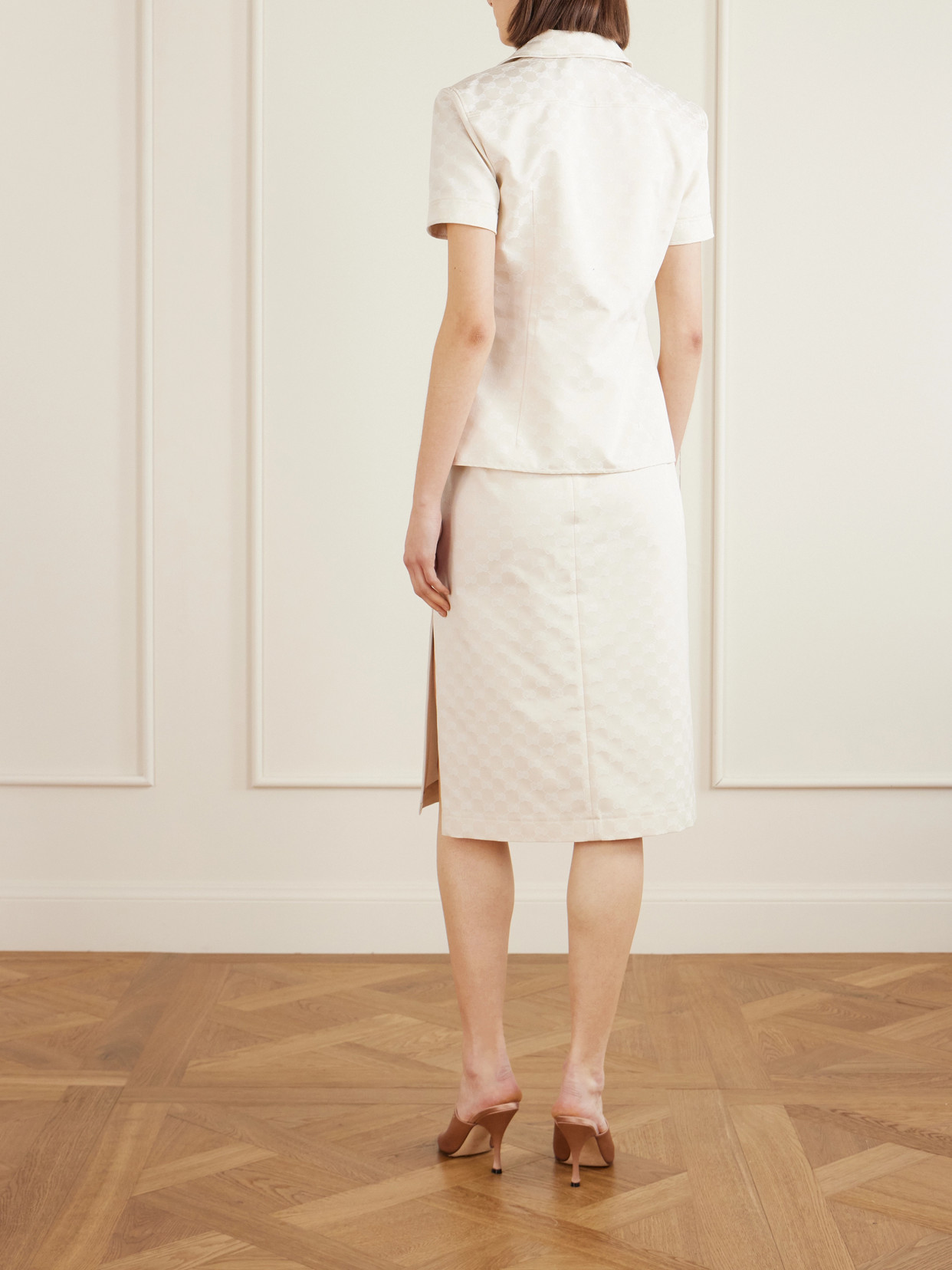Jacquard-Twill Shirt