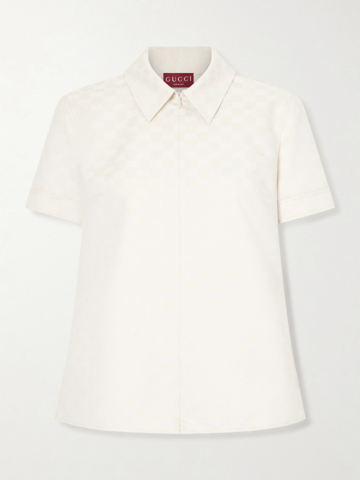 Jacquard-Twill Shirt