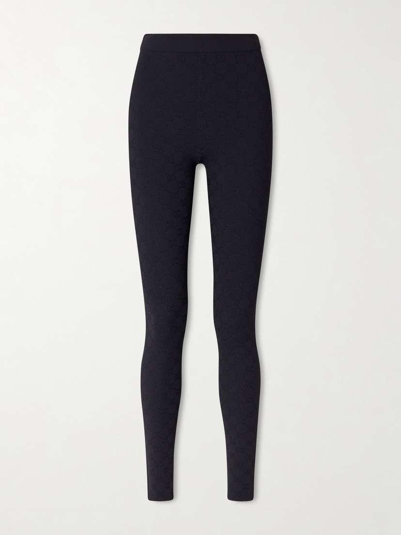Gucci Jacquard-knit Leggings