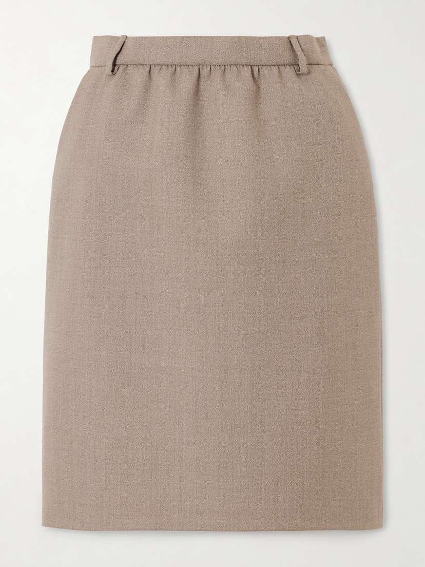 Gucci Wool-crepe Skirt