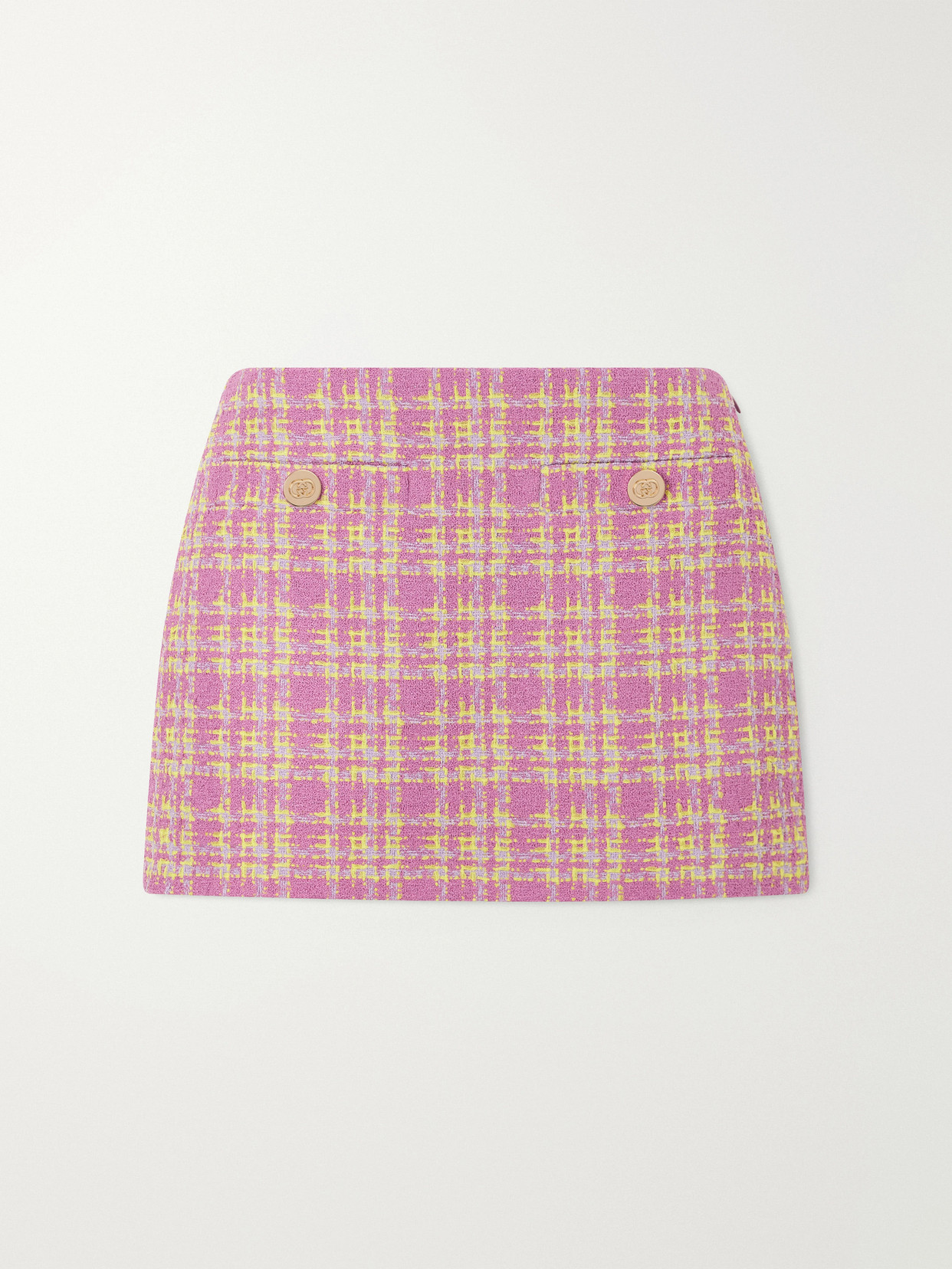 Cotton-Blend Tweed Mini