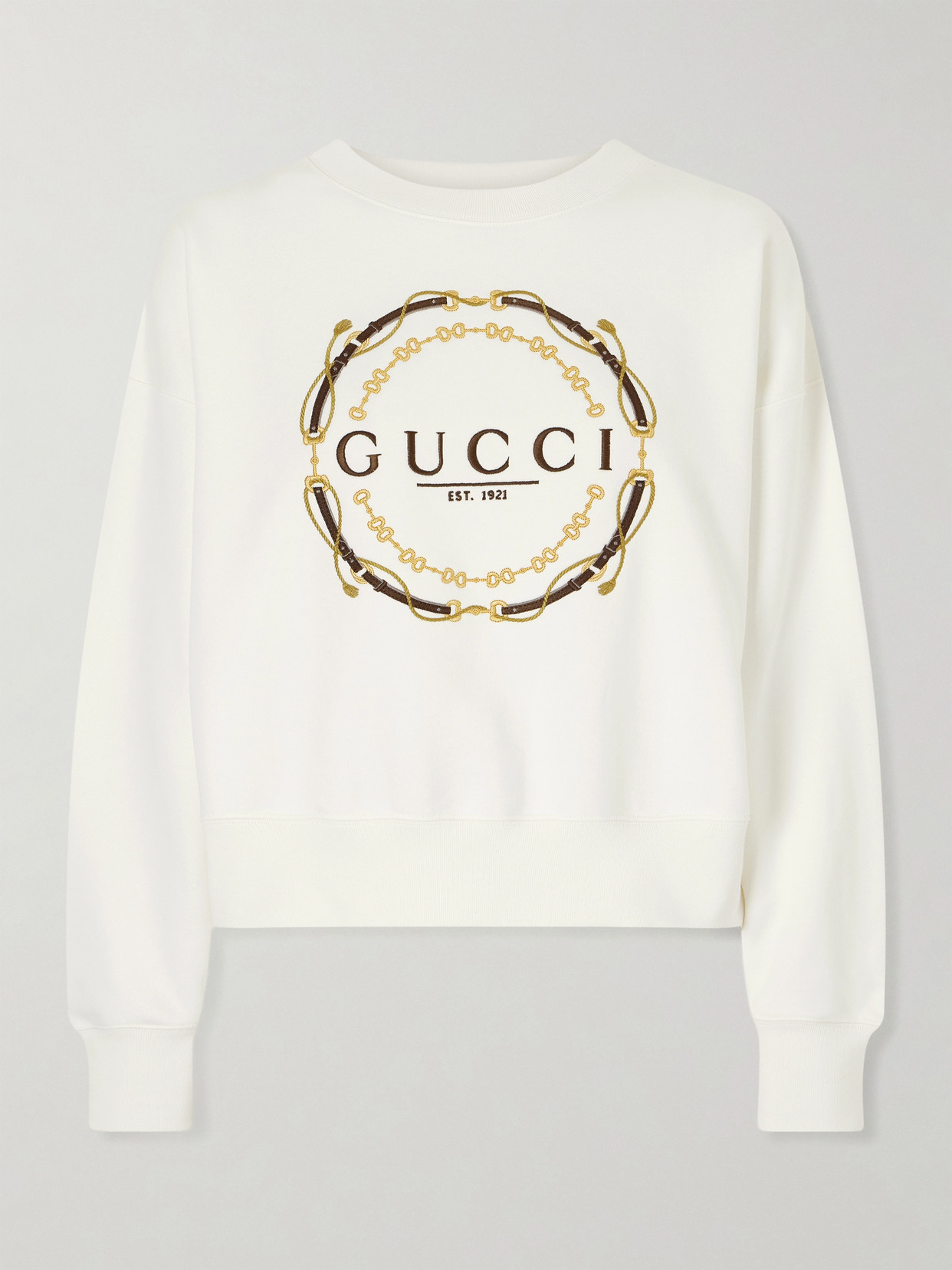 Printed Cotton-Jersey Sweatshirt