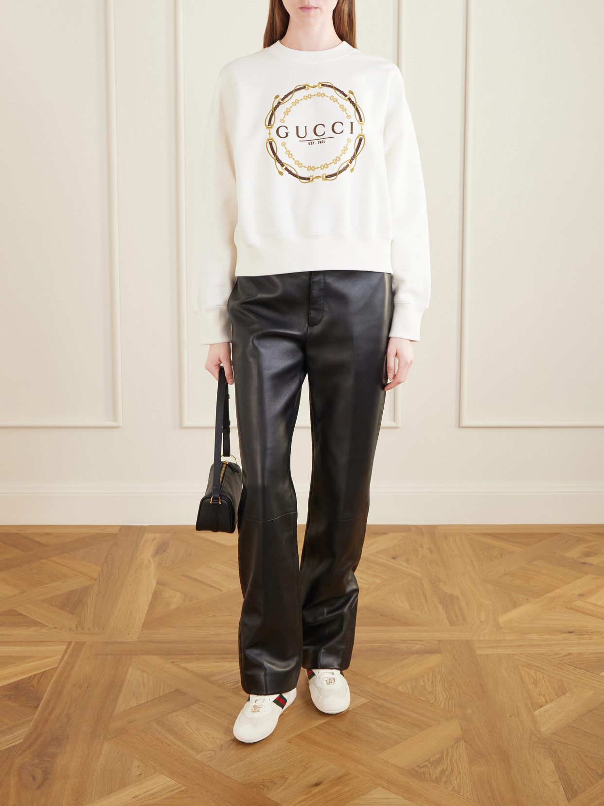 Printed Cotton-Jersey Sweatshirt
