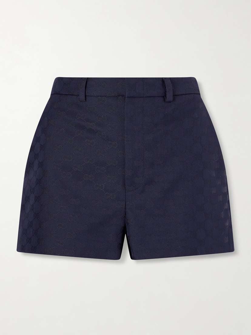 Gucci Twill Jacquard Shorts