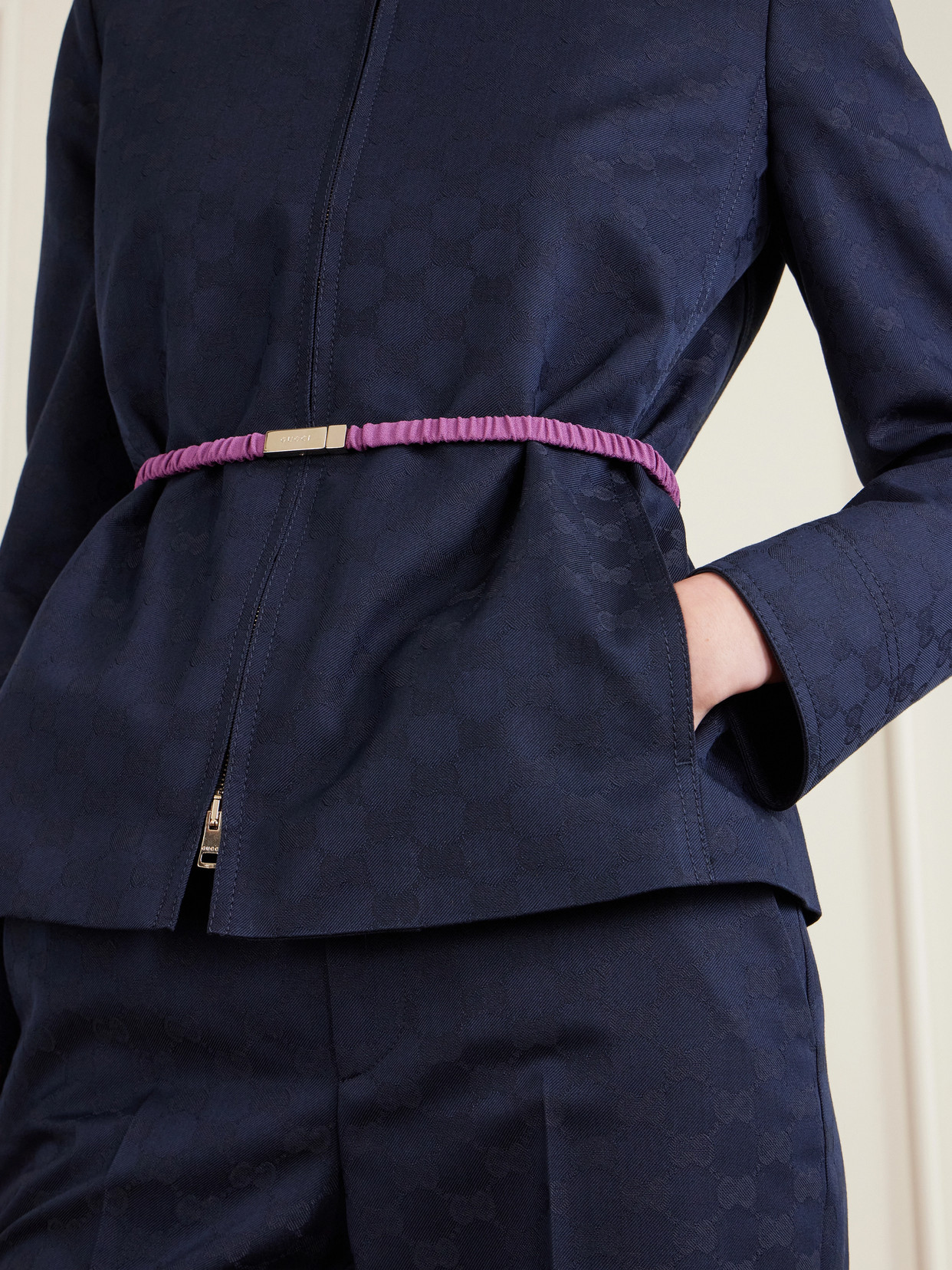 Jacquard-Twill Jacket