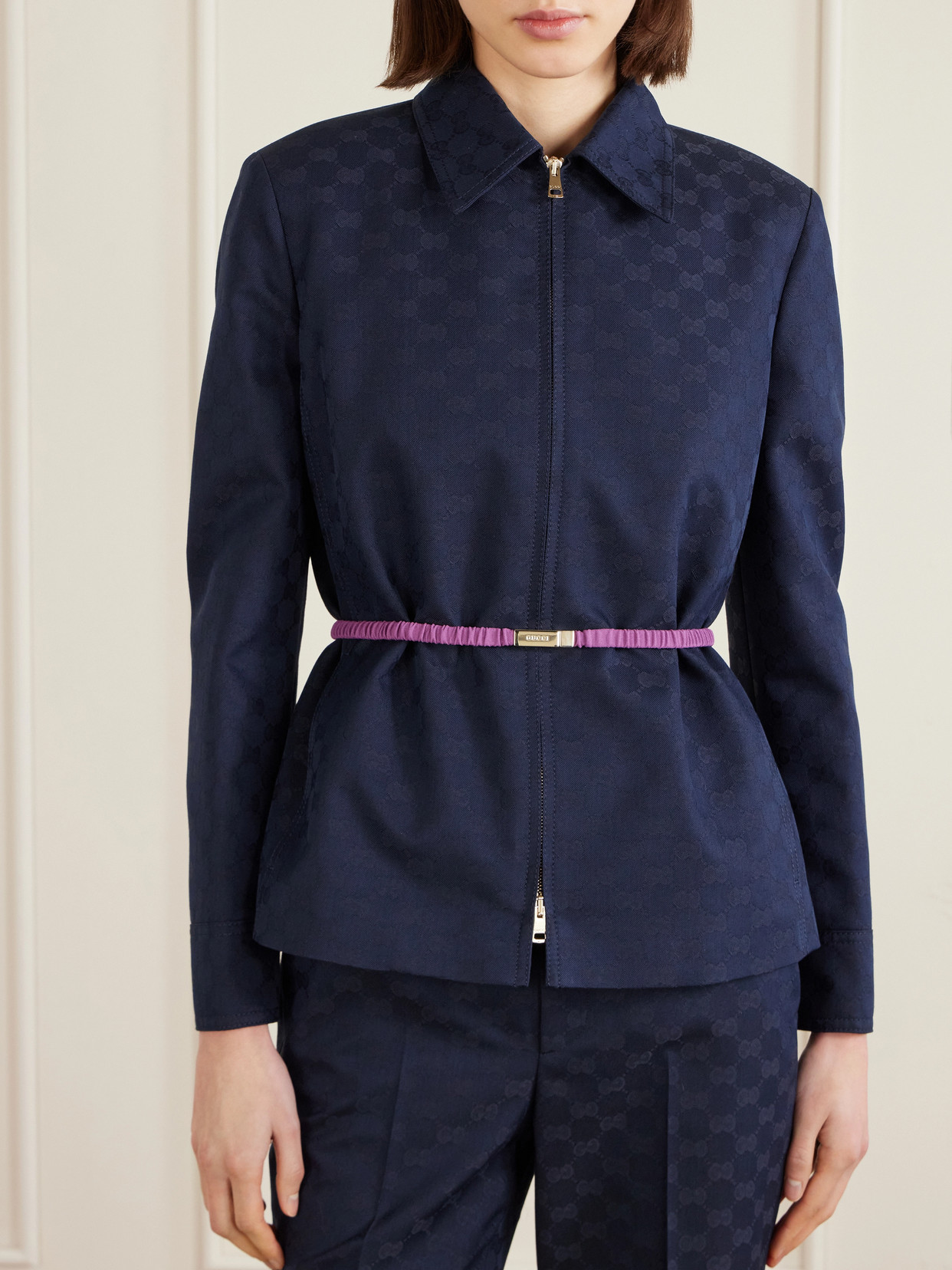 Jacquard-Twill Jacket