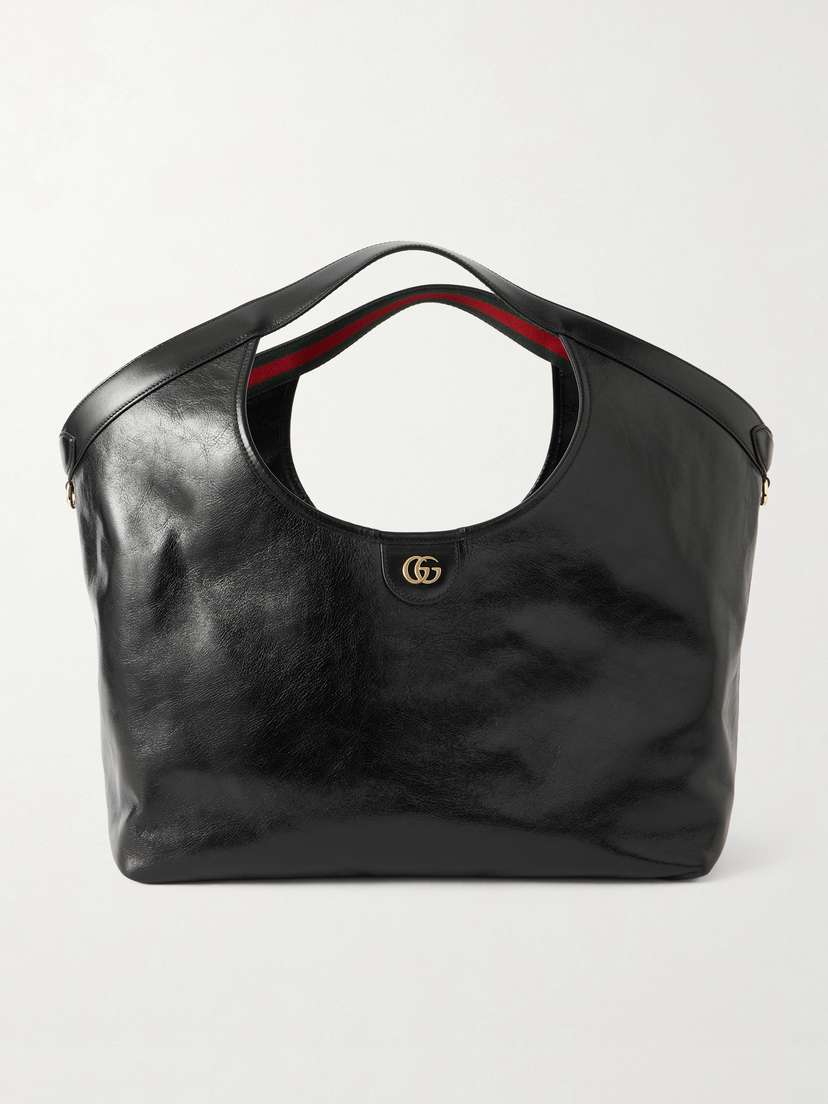 Gucci Giglio Large Textured-leather Tote