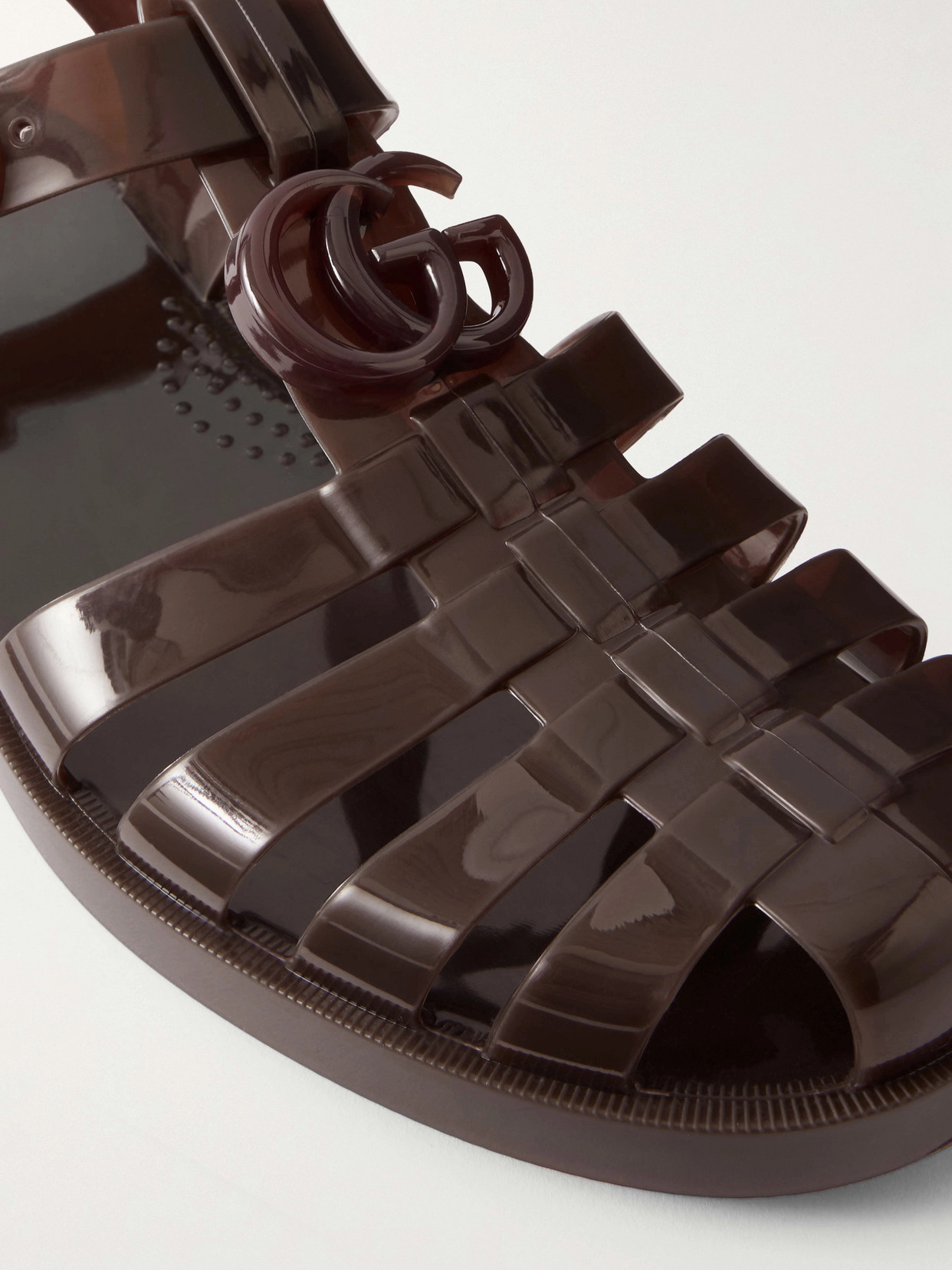 Fisherman Embellished Rubber Sandals
