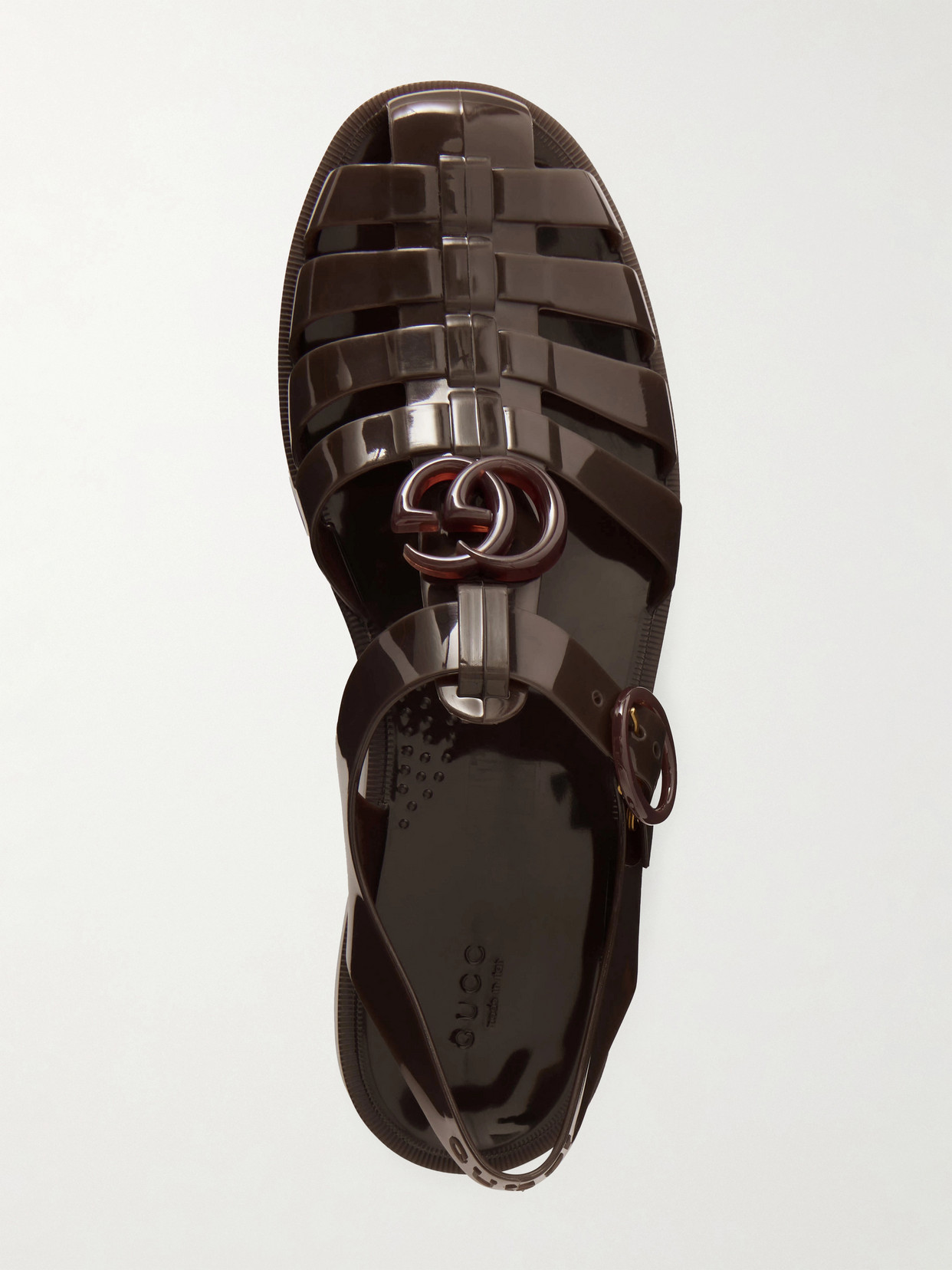 Fisherman Embellished Rubber Sandals