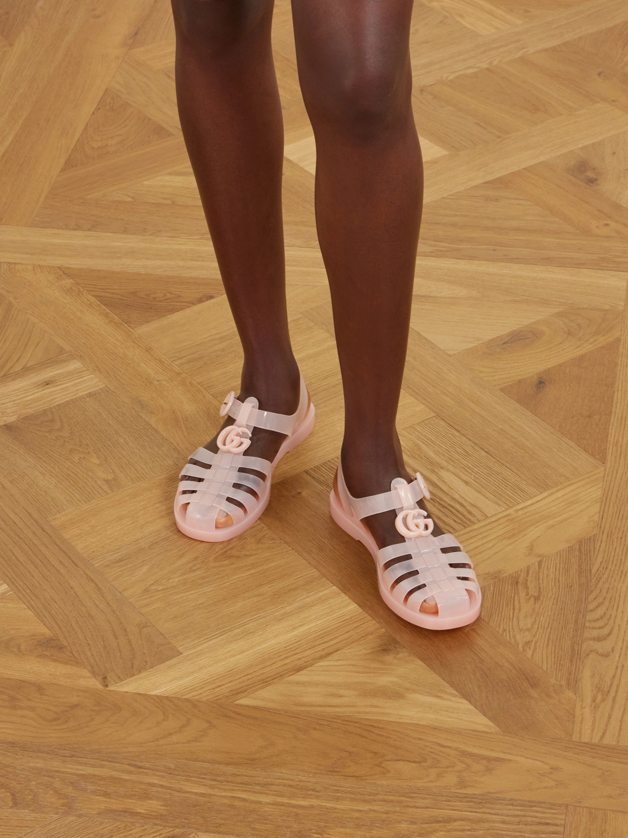 Fisherman Embellished Rubber Sandals