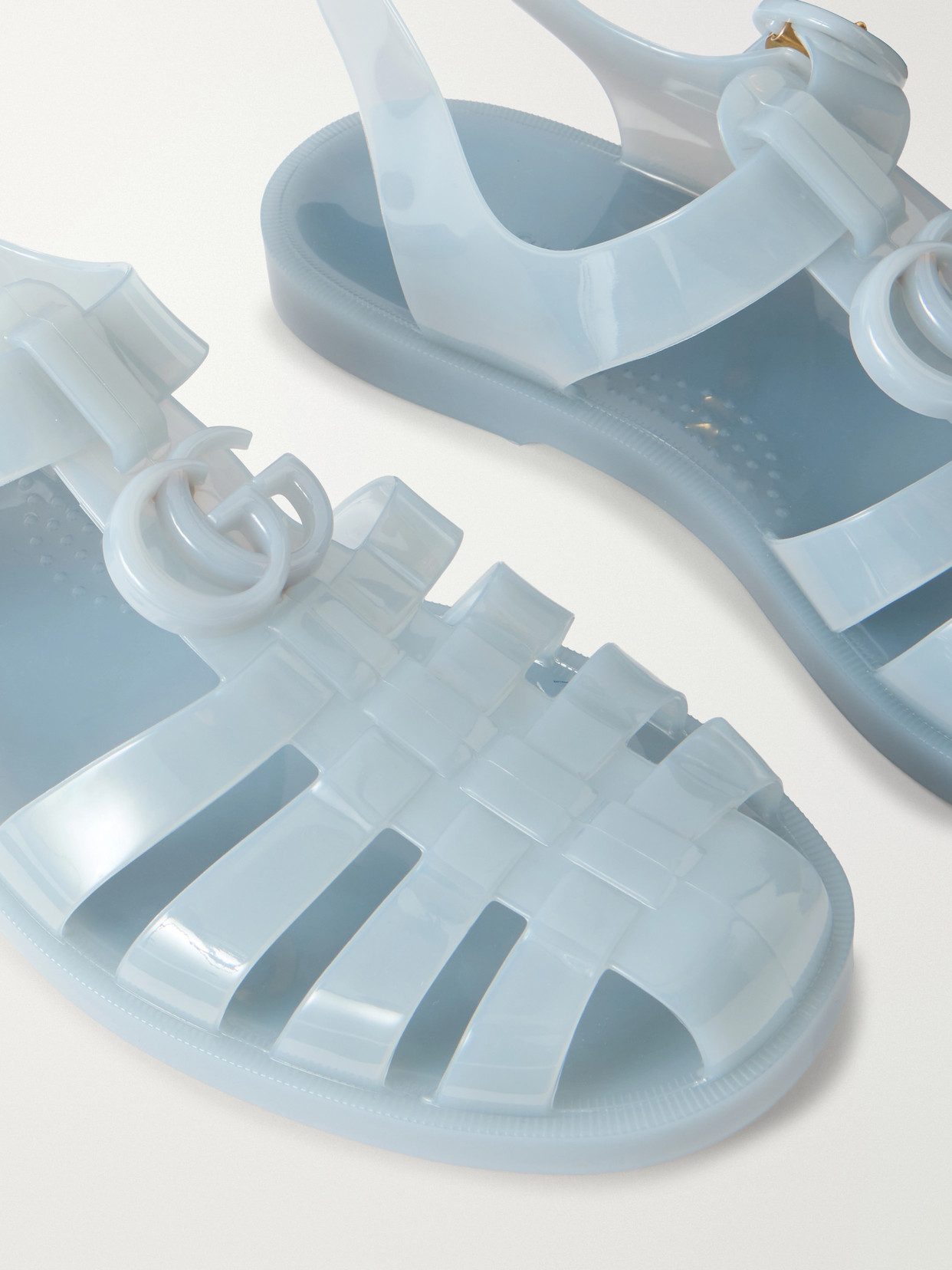Fisherman Embellished Rubber Sandals