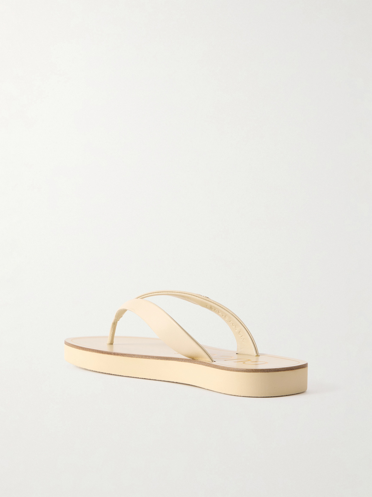 Embellished Leather Sandals