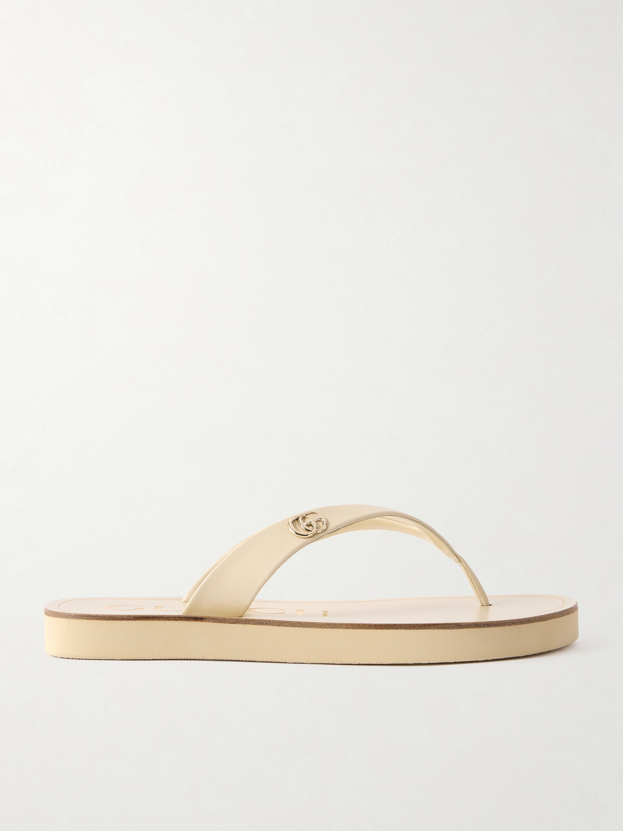 Embellished Leather Sandals