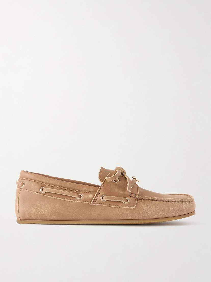 Gucci Embellished Leather Moccasins