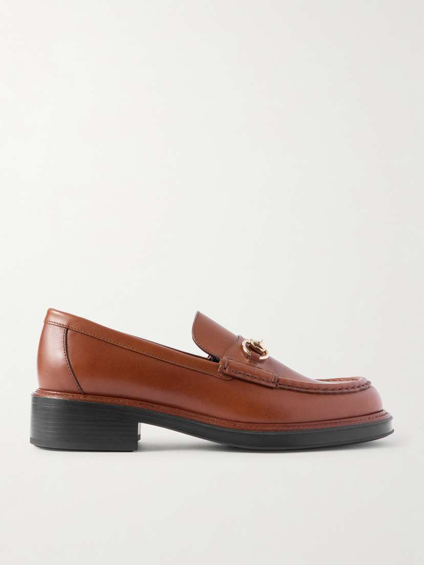 Gucci Horsebit-detailed Leather Loafers