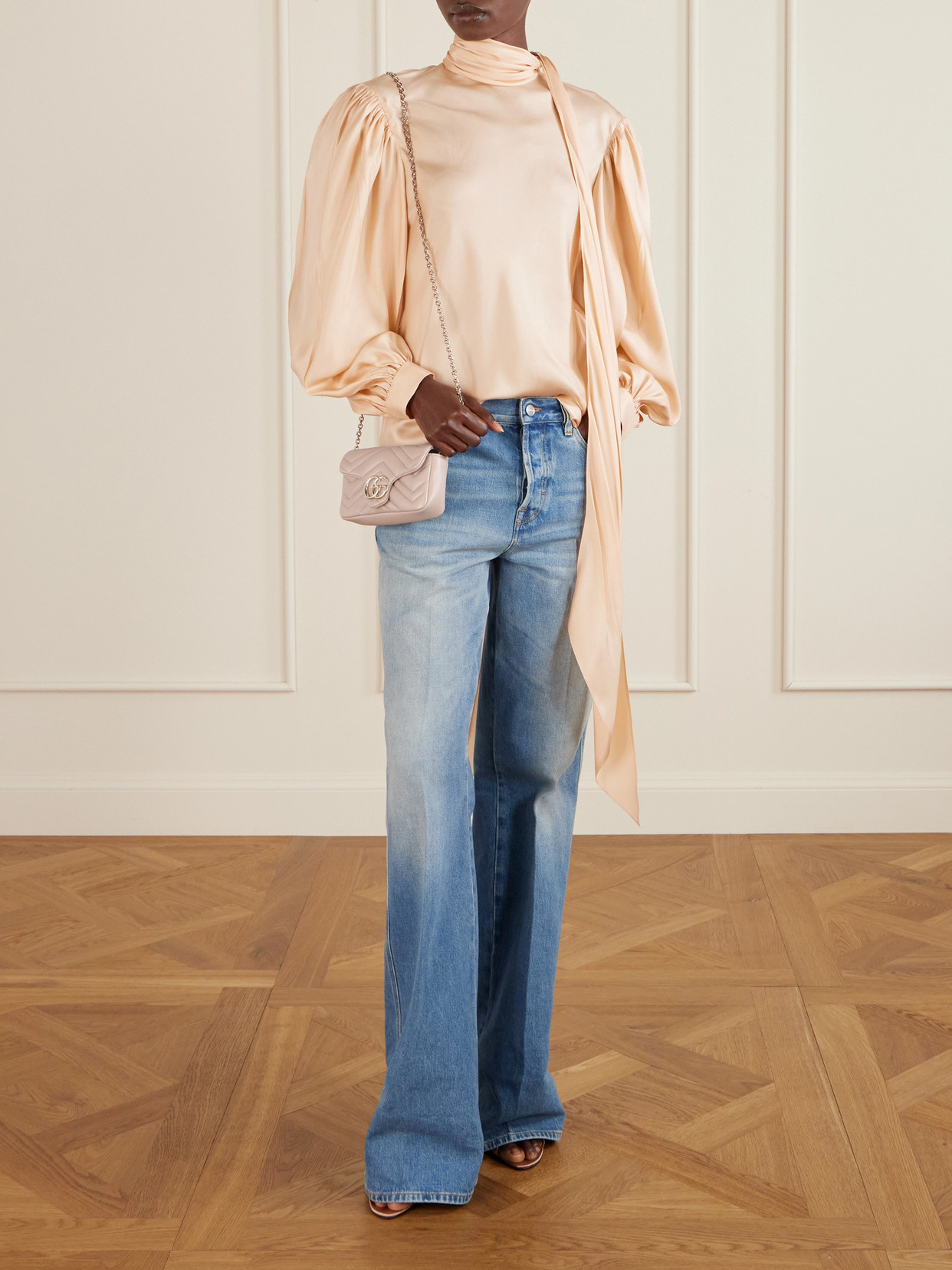GG Marmont Mini Matelassé Shoulder Bag