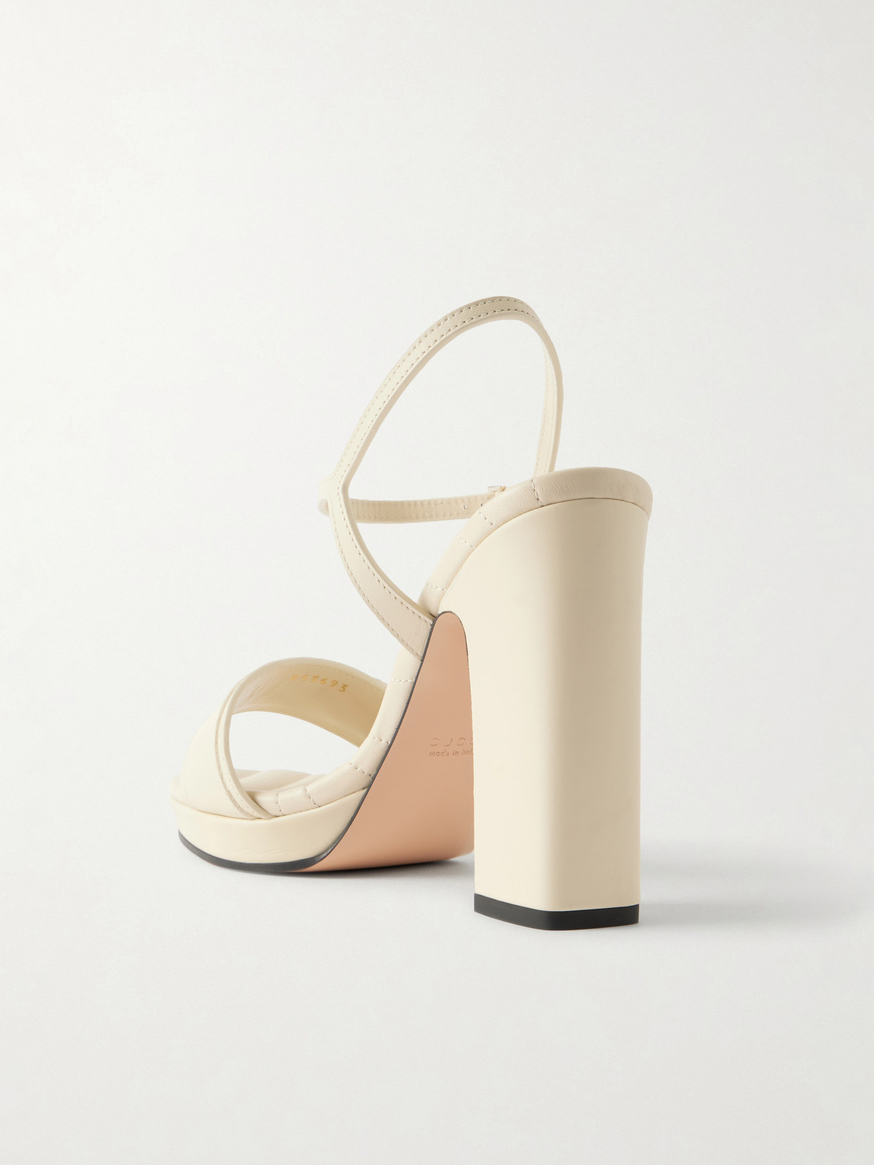 Leather Platform Sandals