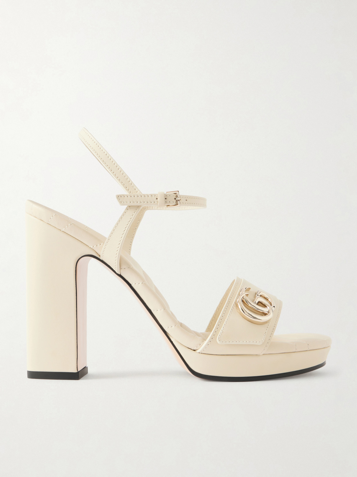 Leather Platform Sandals