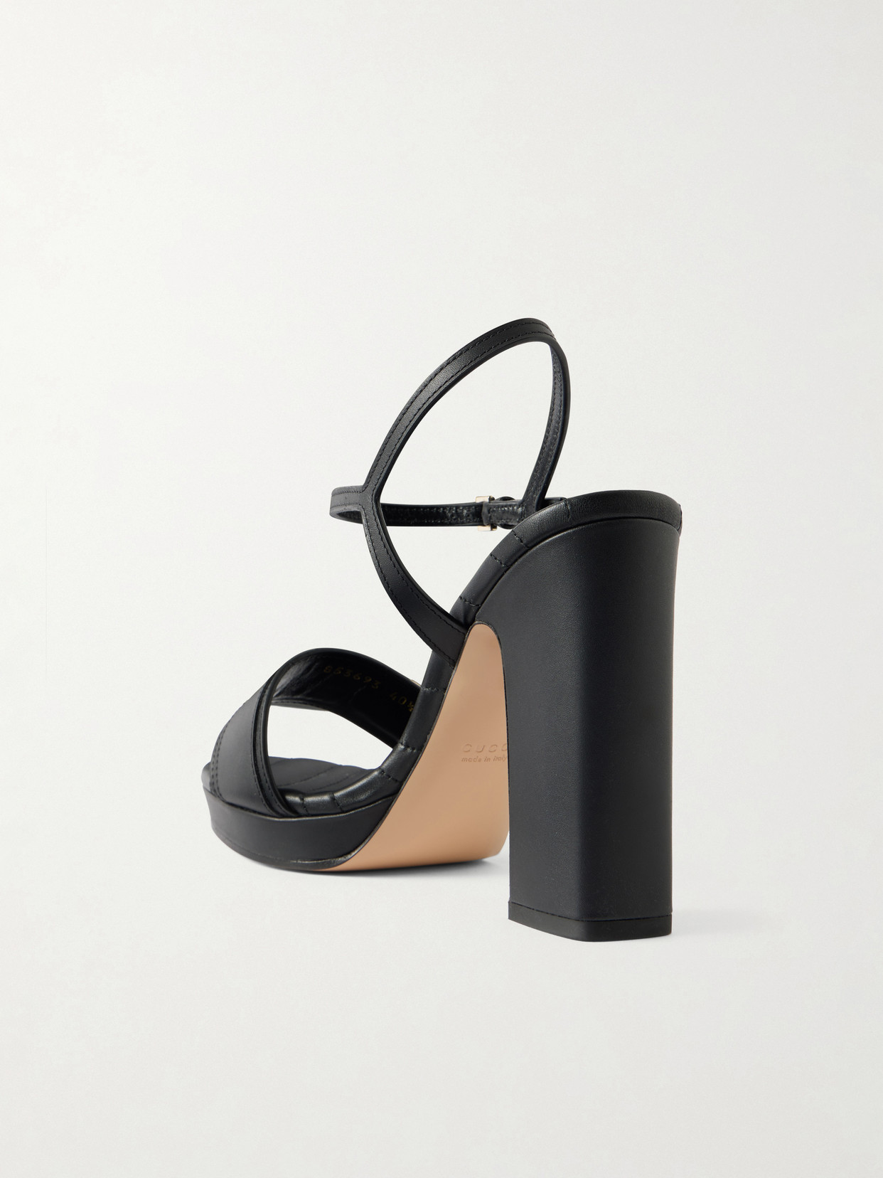 Leather Platform Sandals