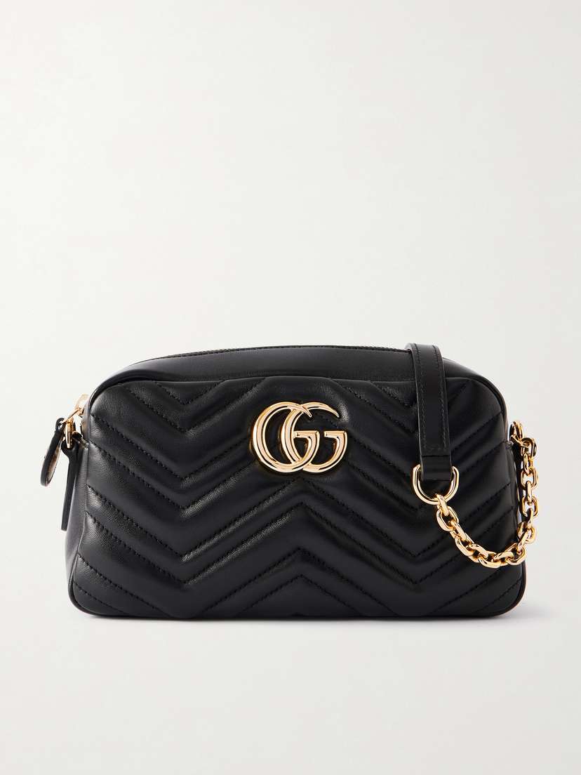 Gucci Gg Marmont Quilted Leather Shoulder Bag