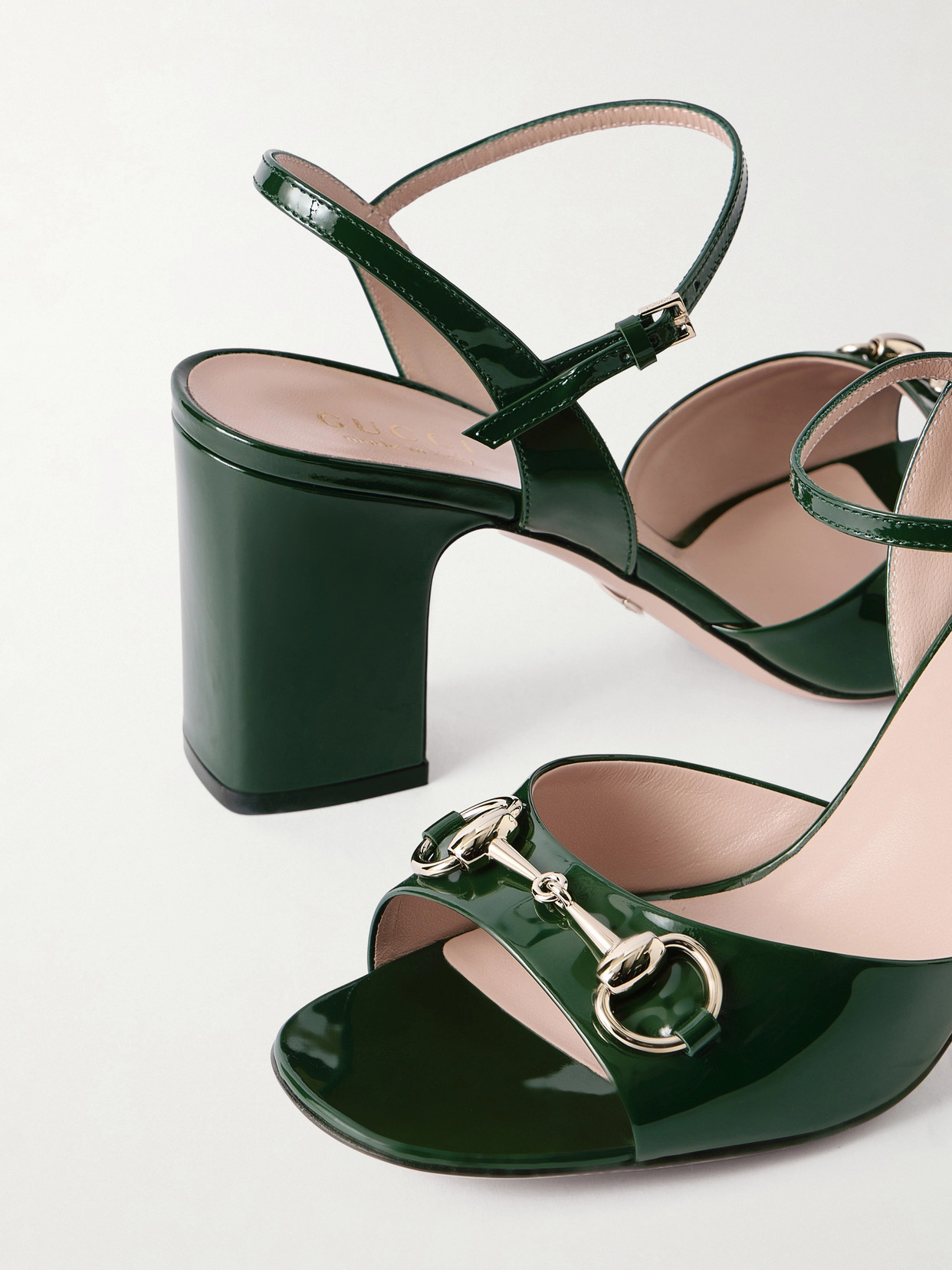 Horsebit-Embellished Sandals