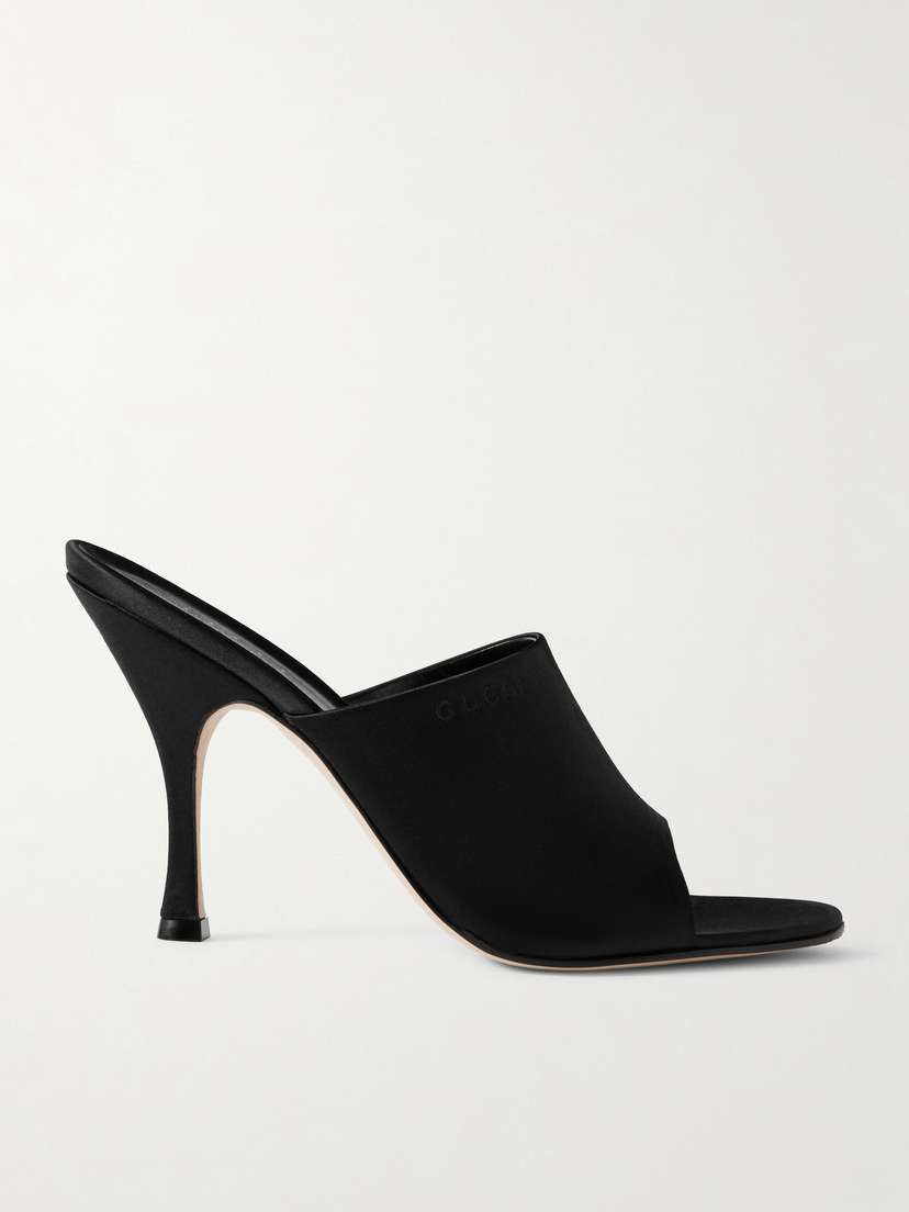 Gucci Satin Mules