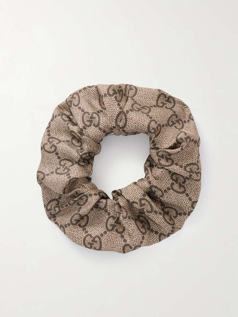 Gucci Silk-jacquard Scrunchie