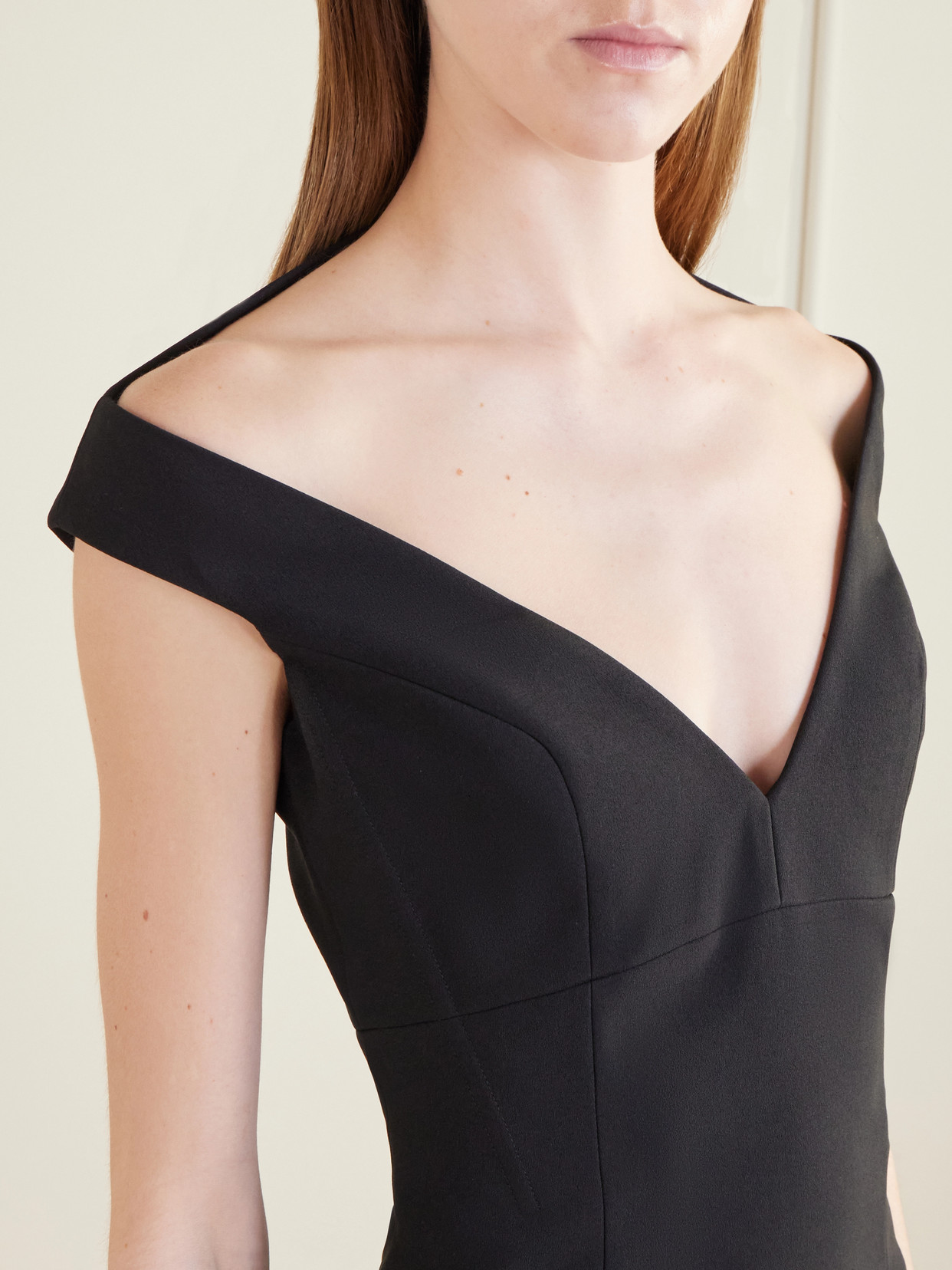 Monica Crepe Midi Dress